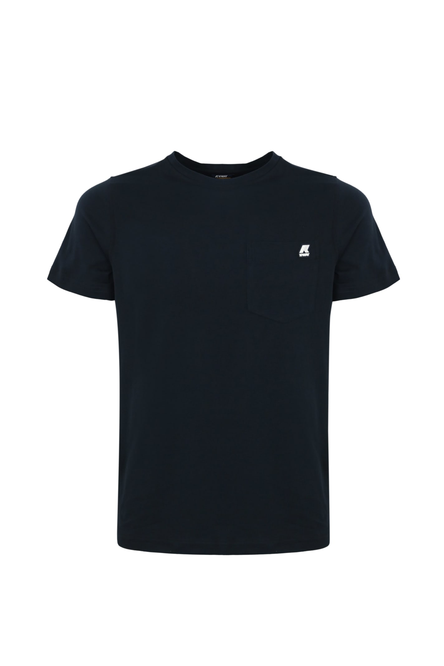 T-shirt With Rubber Logo