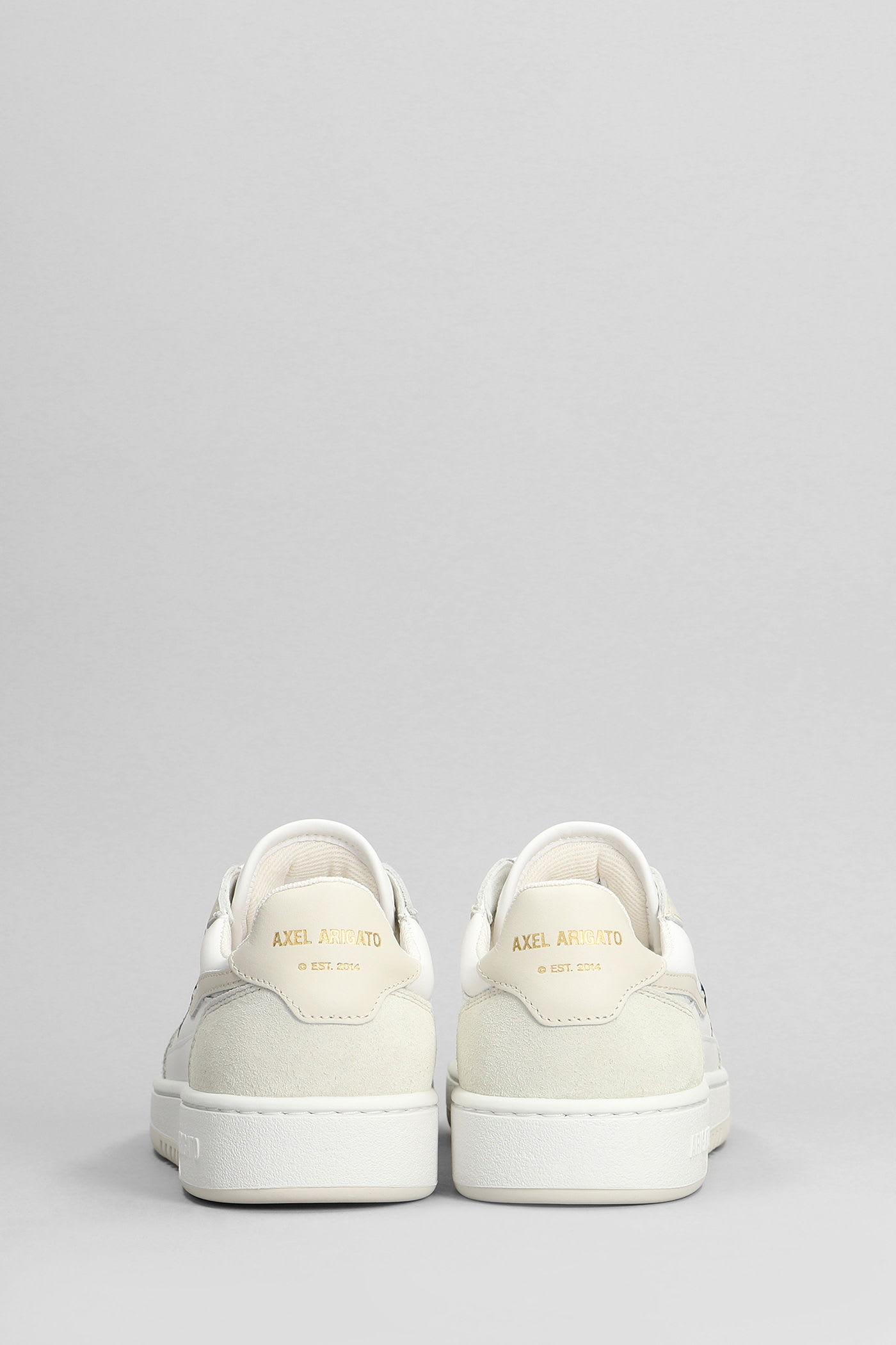 Axel Arigato Clean 90 B Bird Sneakers In White Leather In White