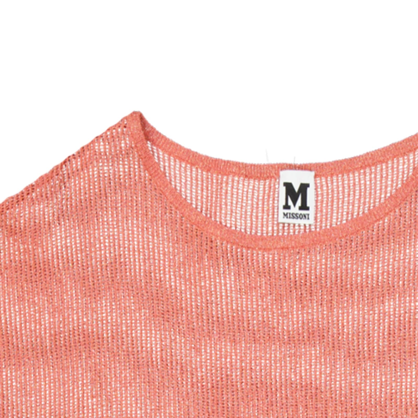 Shop Missoni Semi-transparent Sweater In Pink