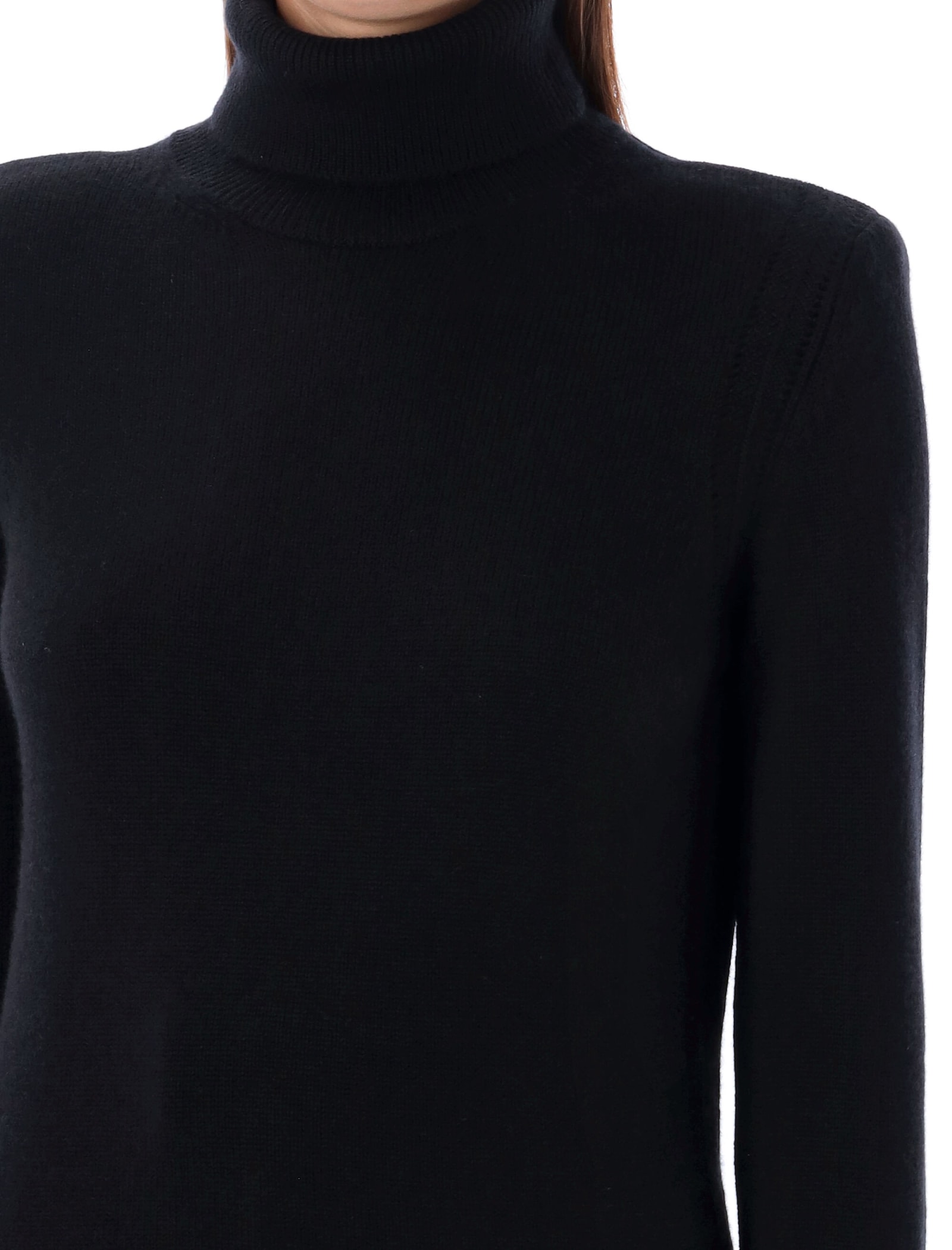 Shop Tom Ford High Neck Knitwear In Black