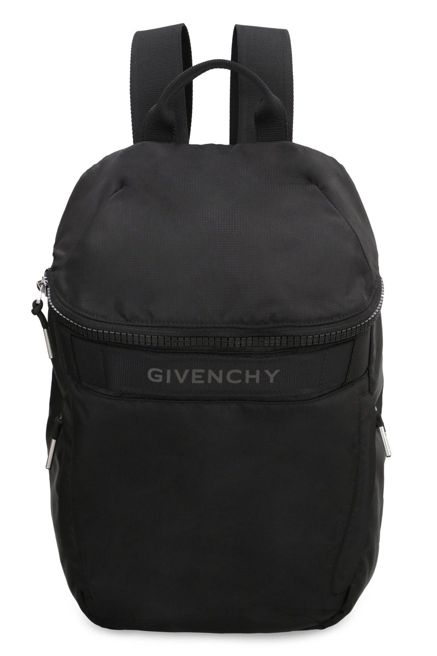 Givenchy G-trek Logo Detail Nylon Backpack In Nero