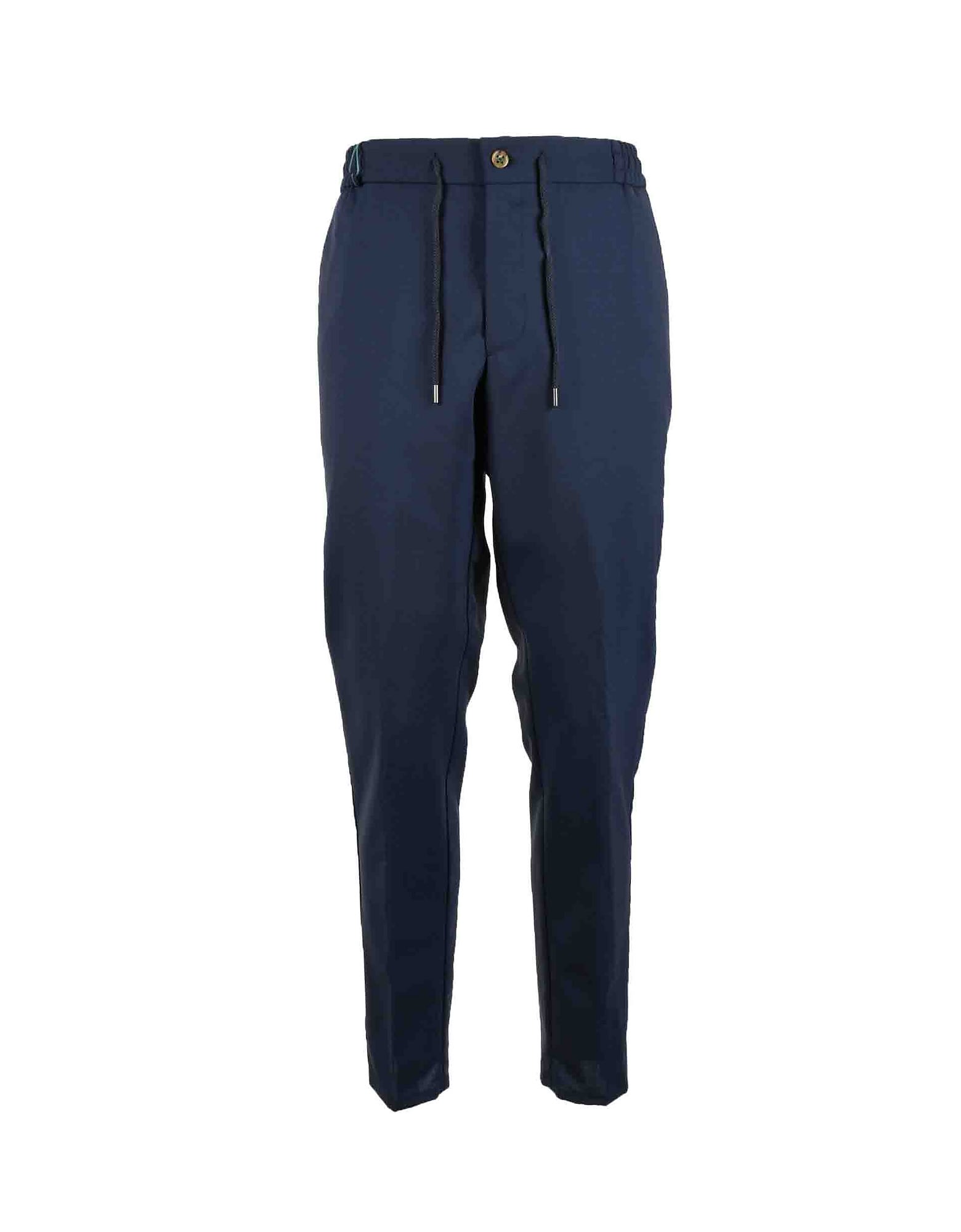 Berwich Mens Blue Pants