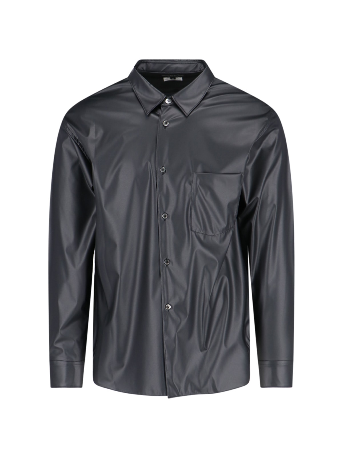 Shop Comme Des Garçons Homme Deux Classic Shirt In Black