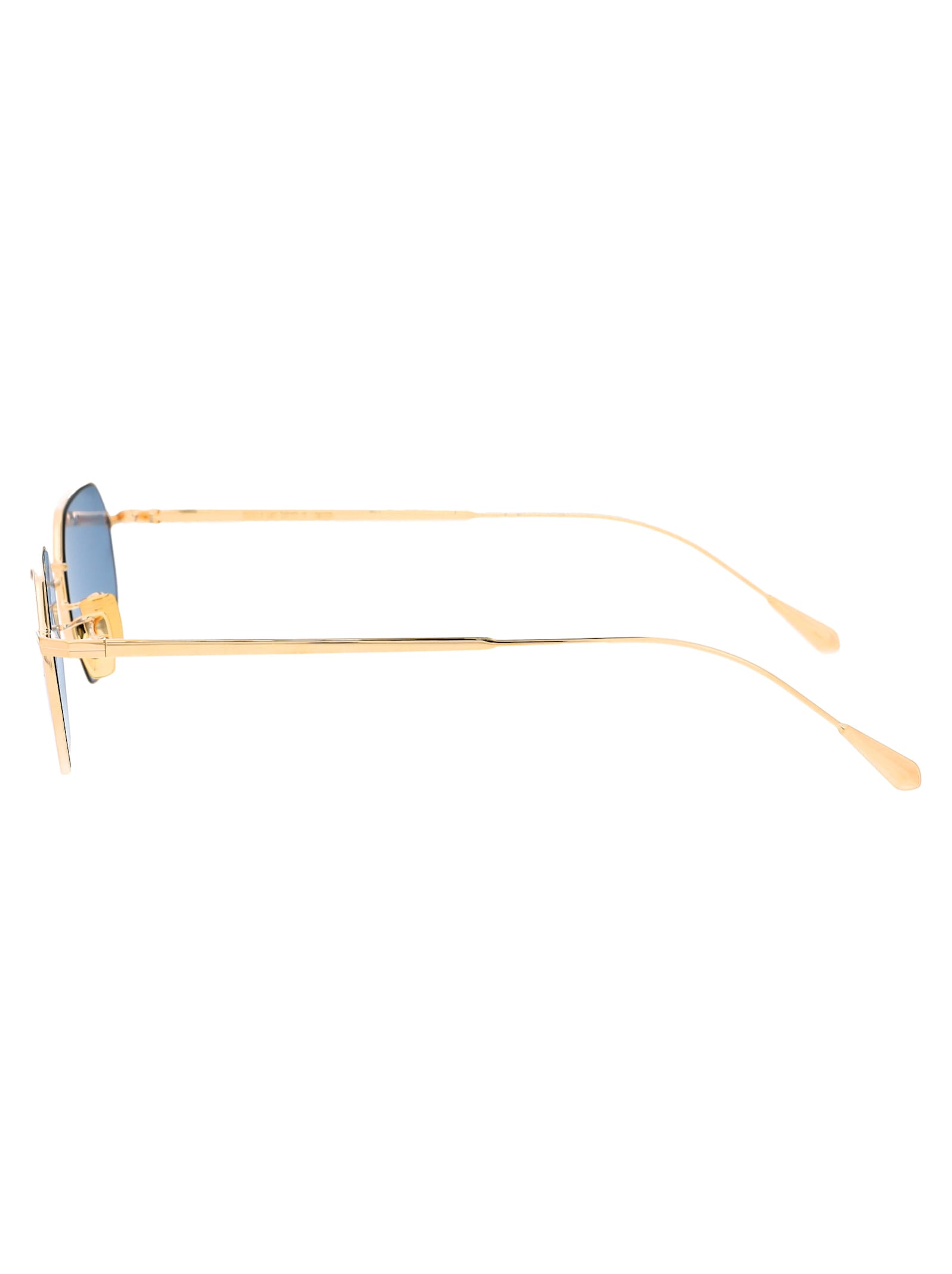 Shop Cutler And Gross 0005 Sunglasses In Gold