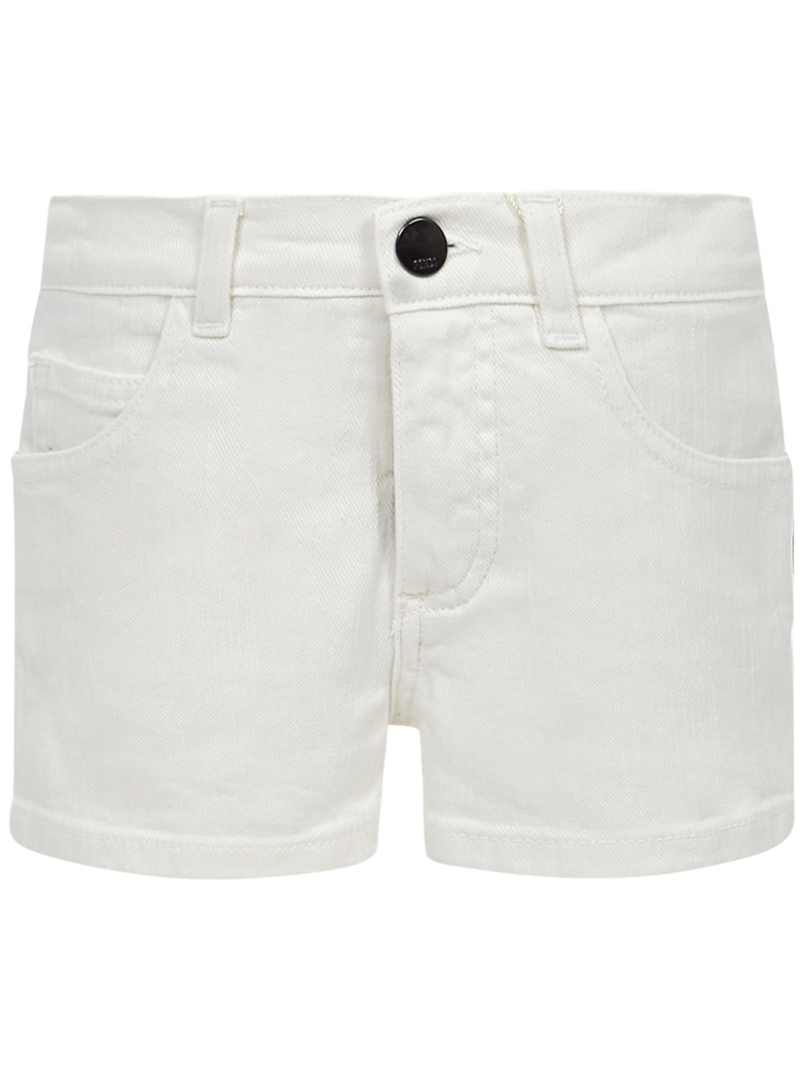 Fendi Kids Shorts In White