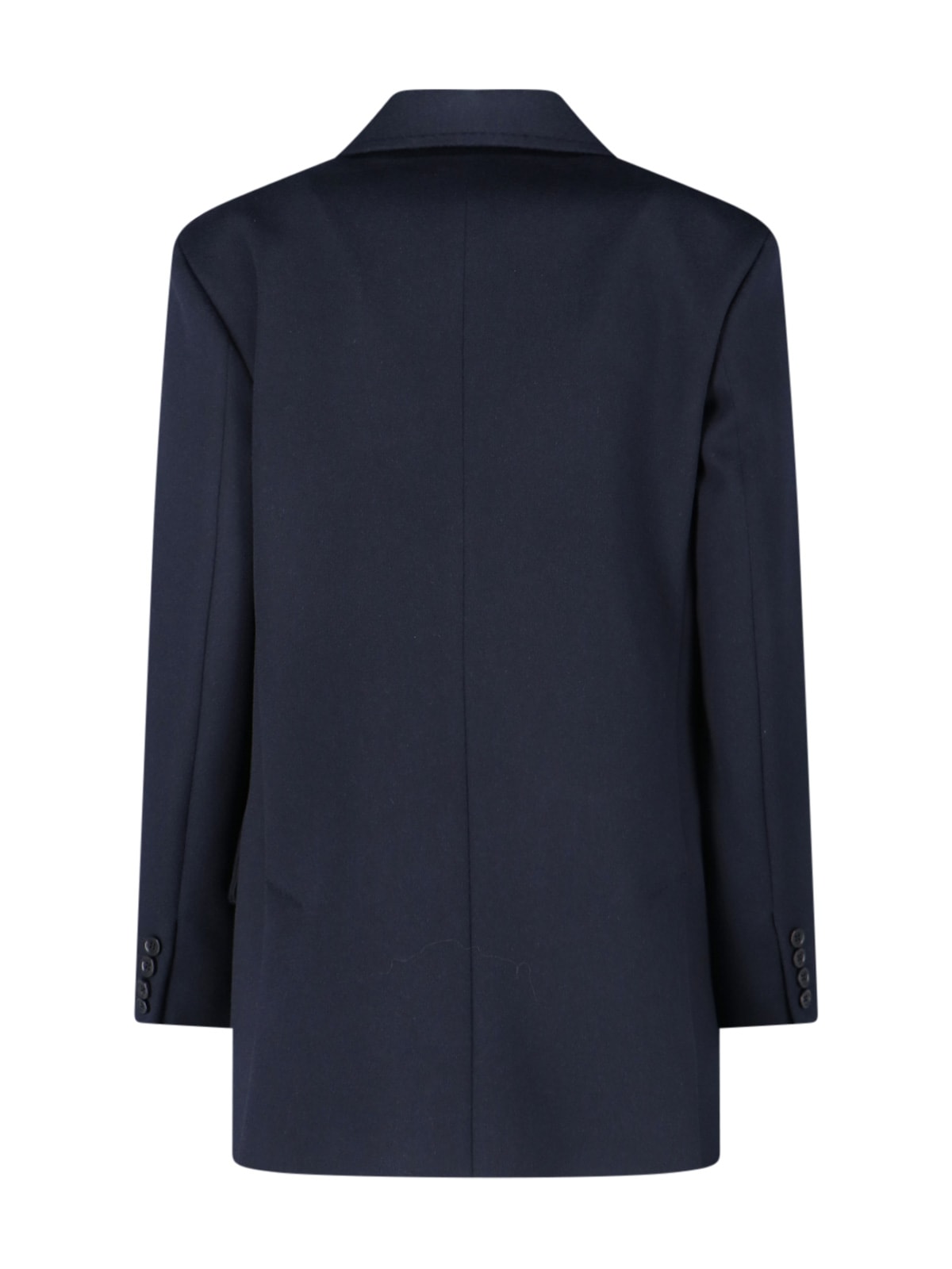 Max Mara Olimpia Double-breasted Blazer In Blue