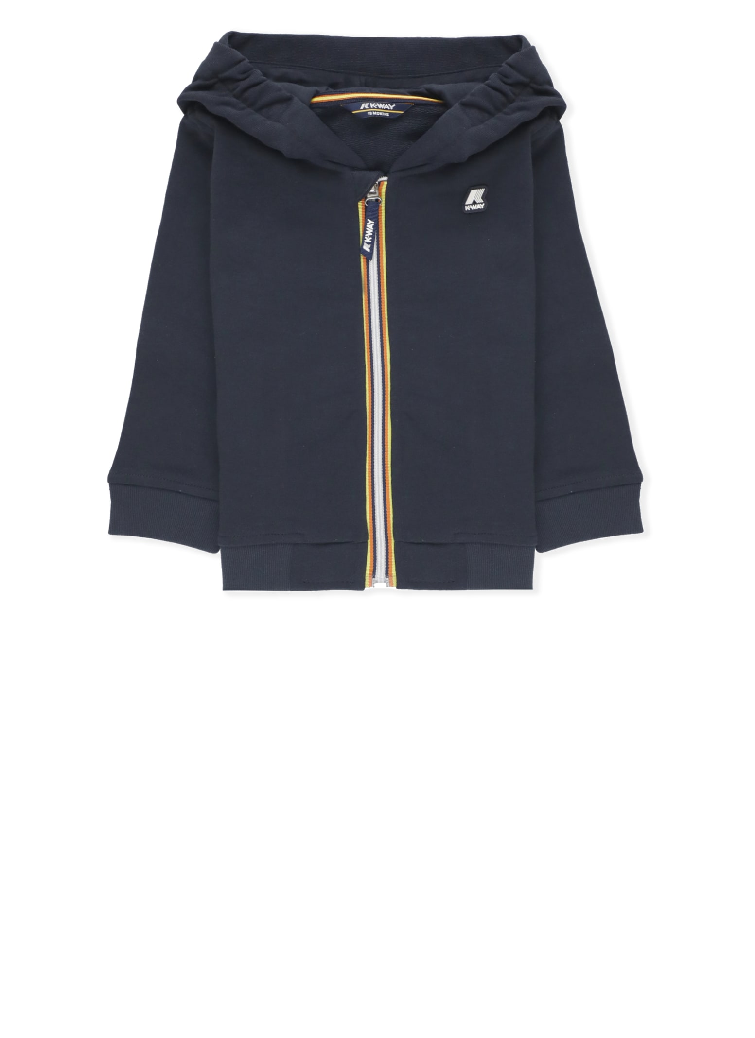 Shop K-way E Anthony Hoodie In Blue