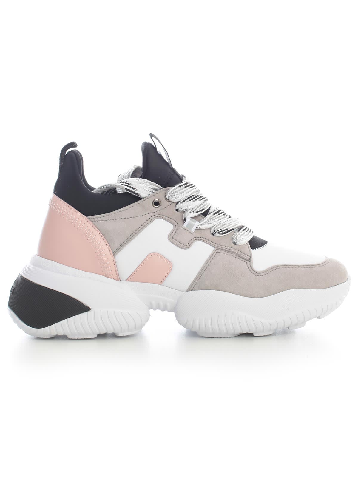 HOGAN INTERACTION LACE UP SNEAKERS,11203761