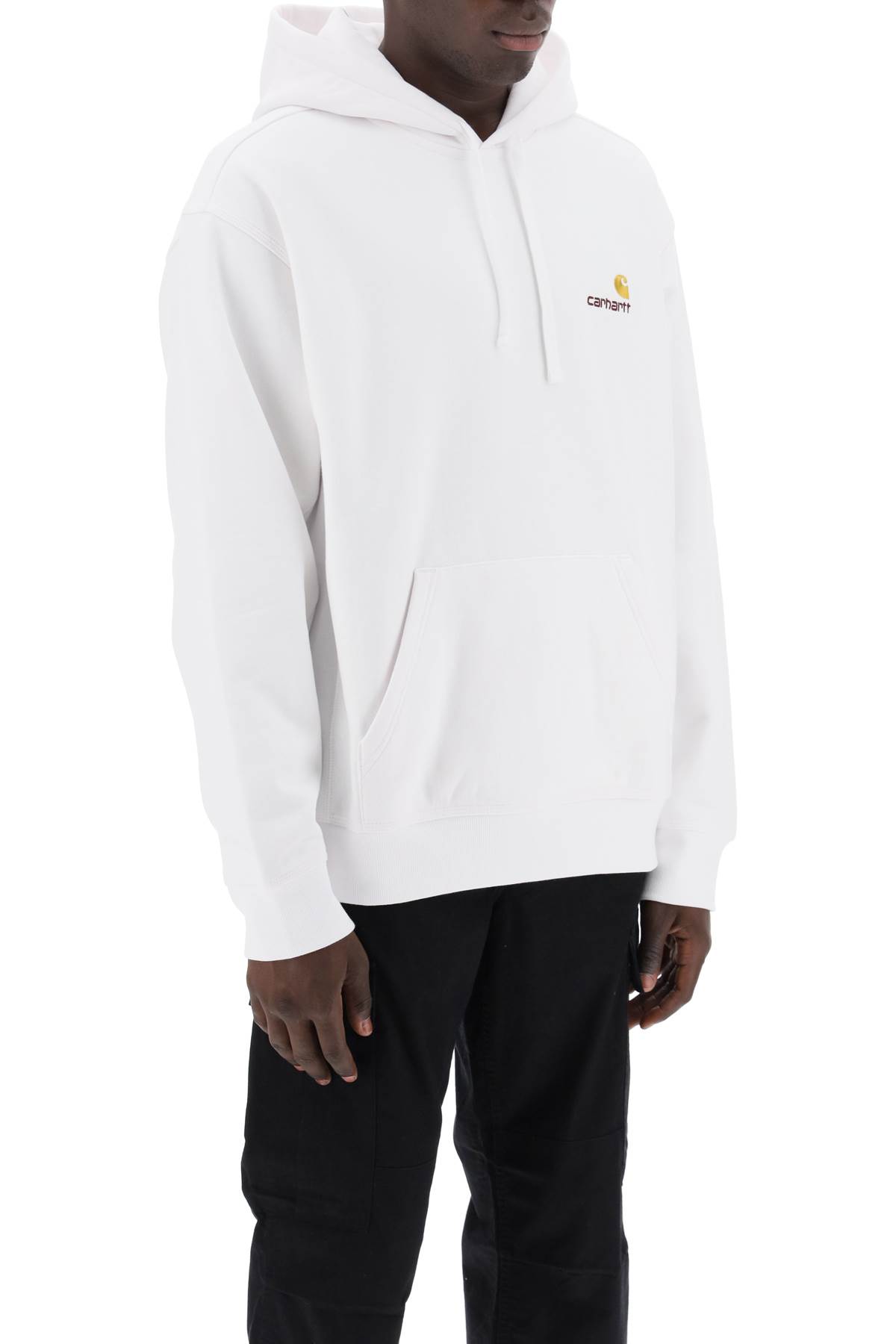 Carhartt American Script Hoodie In White