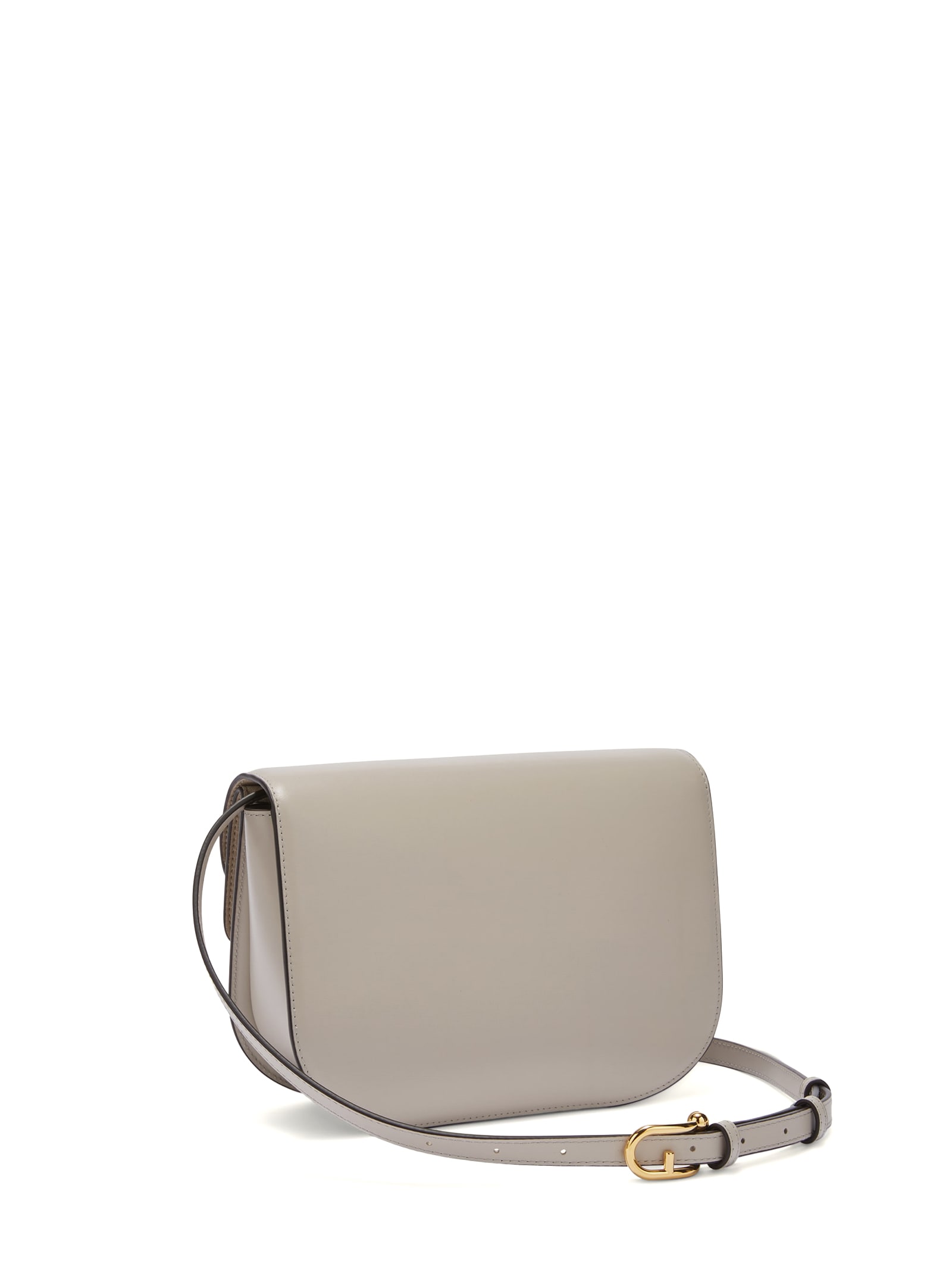 Shop Furla Sfera Vanilla Shoulder Bag In Smooth Leather In Vaniglia