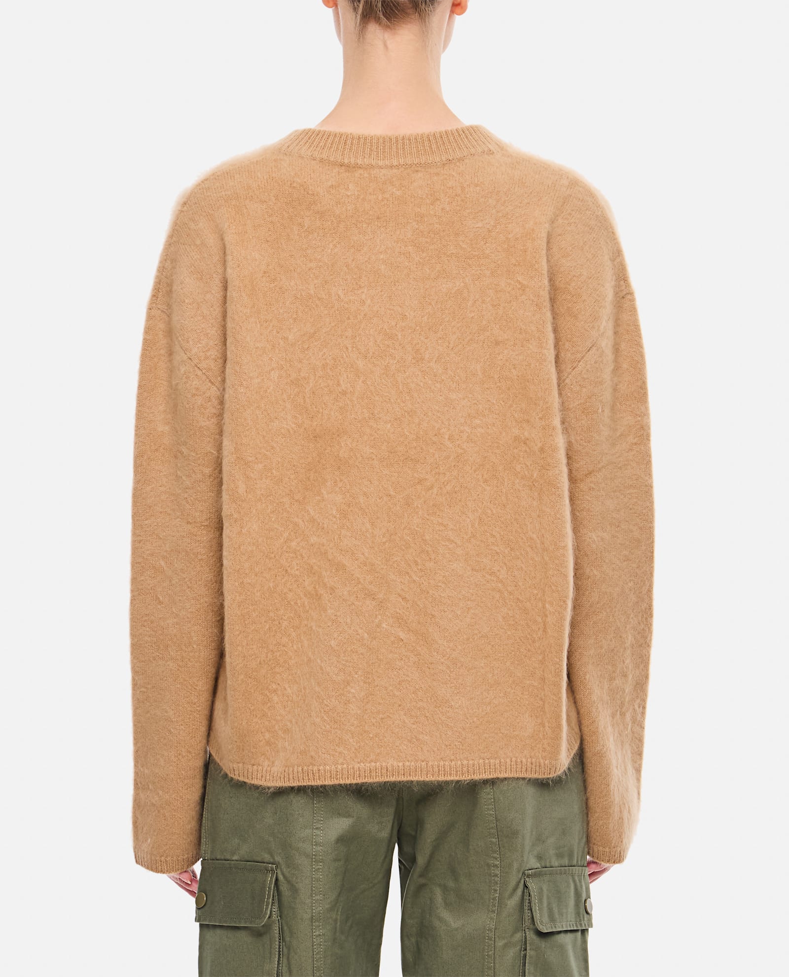 Shop Lisa Yang Natalia Cashmere Sweater In Brown