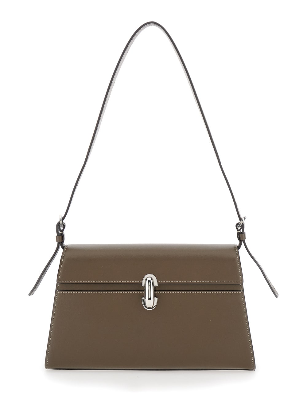 Symmetry Shoulder Bag In Smooth Calf Leather