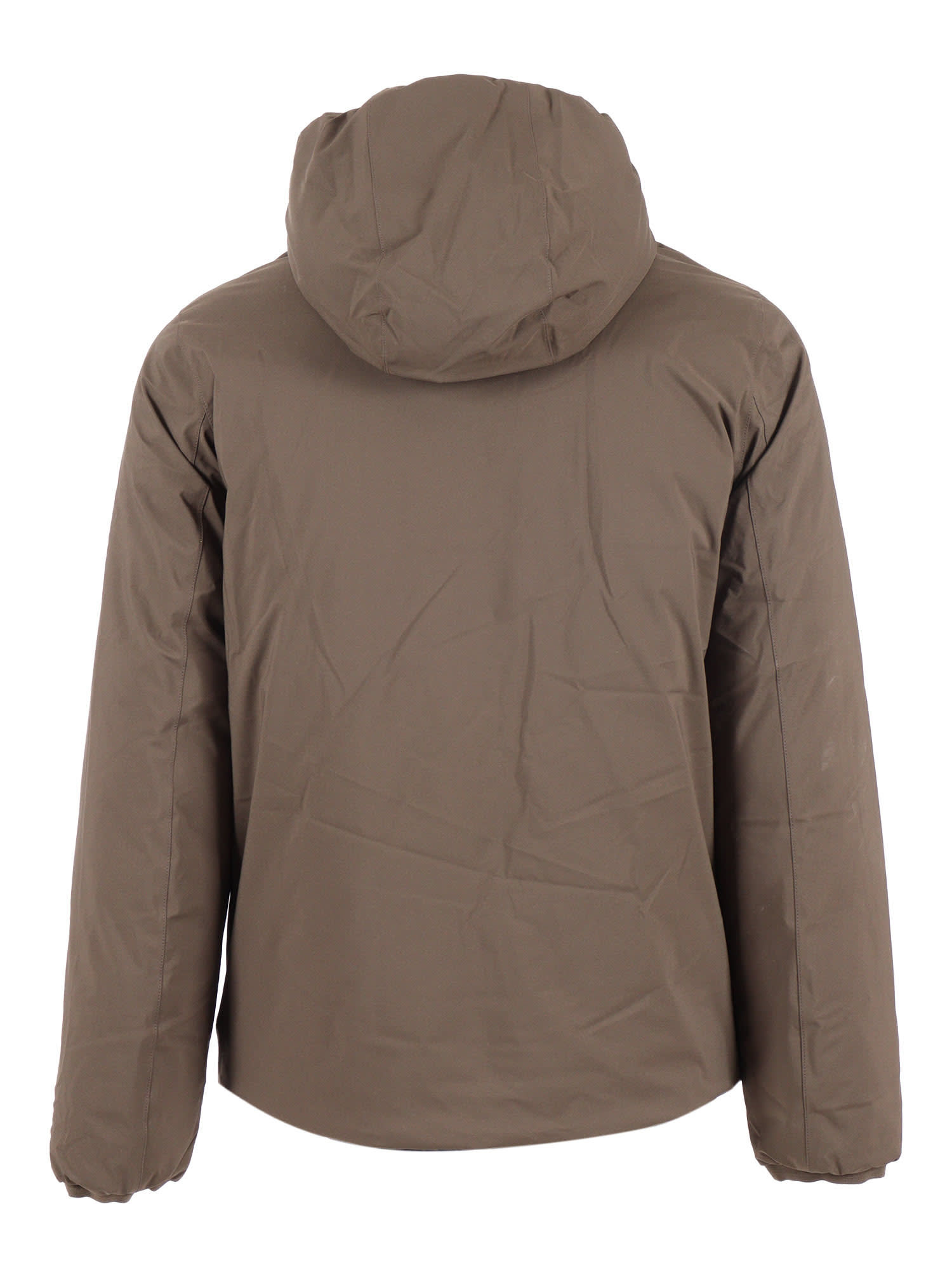 K-way Jack St Warm Double Slim-fit Giacca Reversibile. In Poliestere Elasticizzato Impermeabile. Imbottitu In Brown