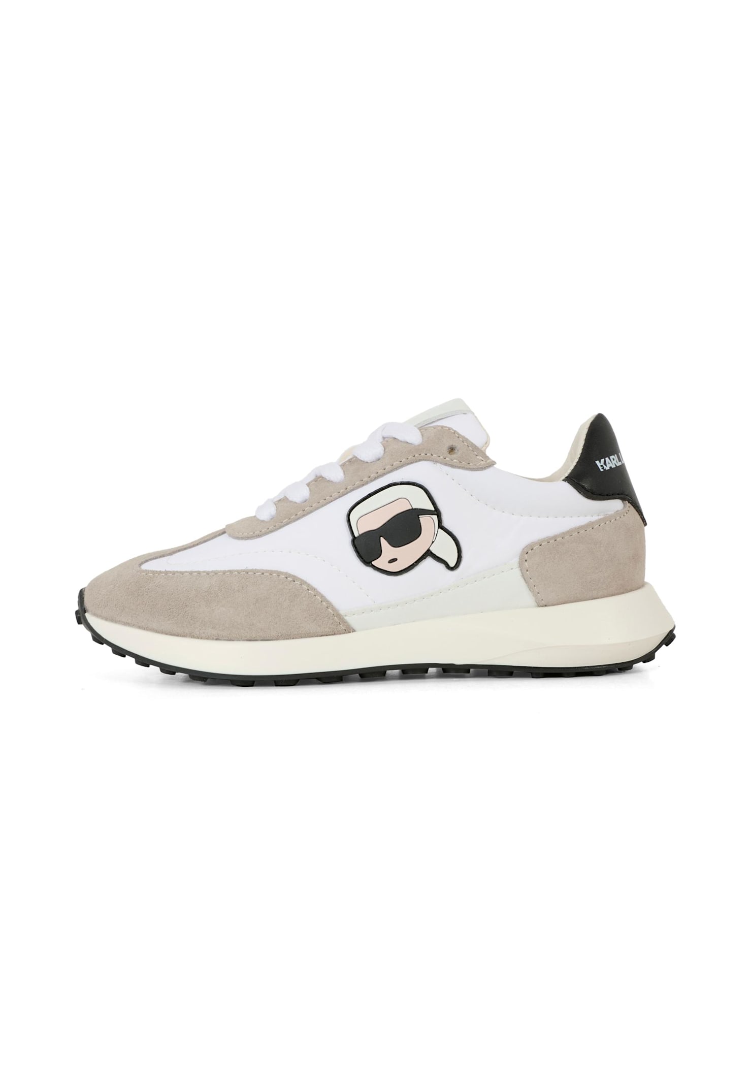 Karl Lagerfeld White Trainers For Boy With  And Logo In White