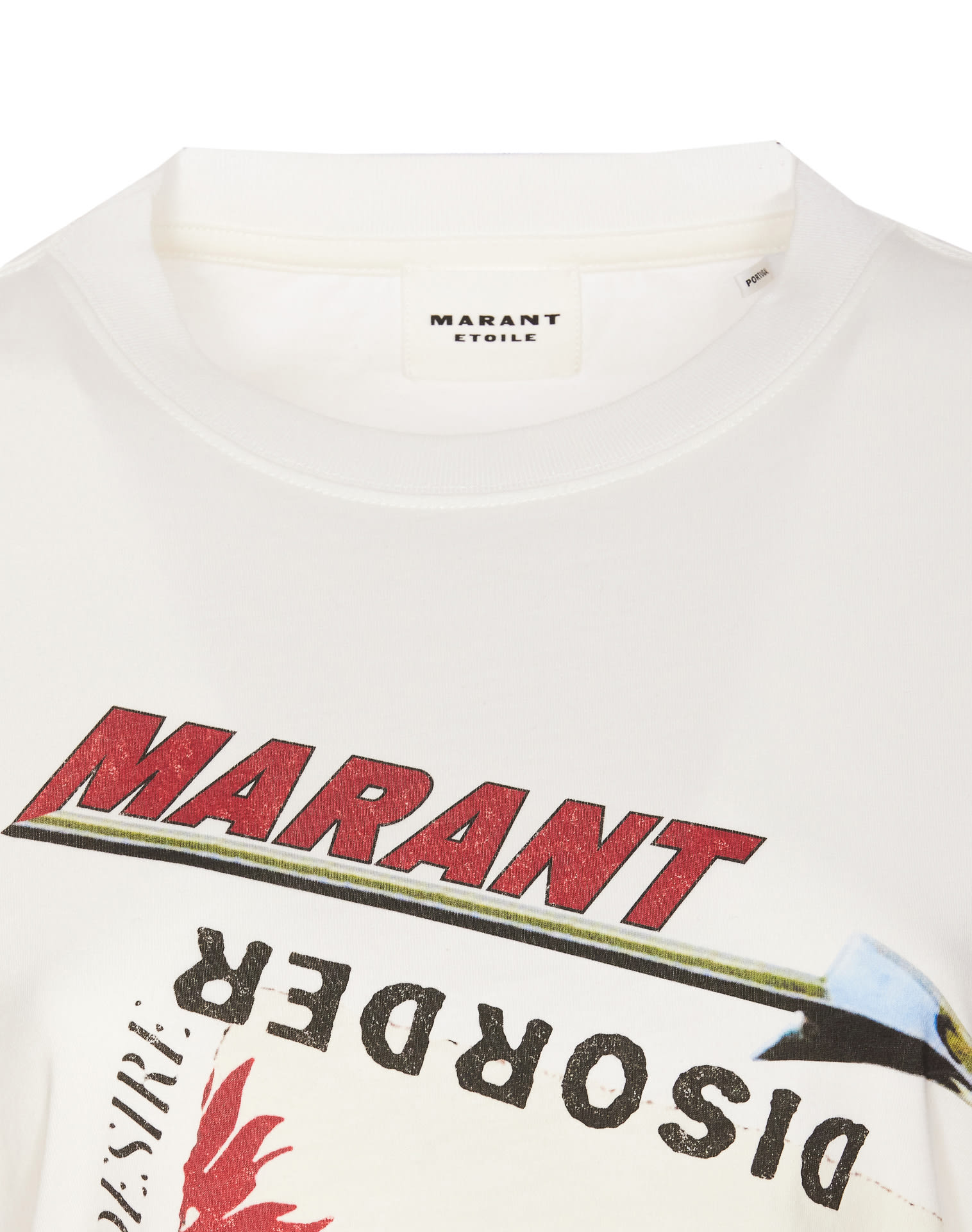 Shop Marant Etoile Zodya T-shirt In White