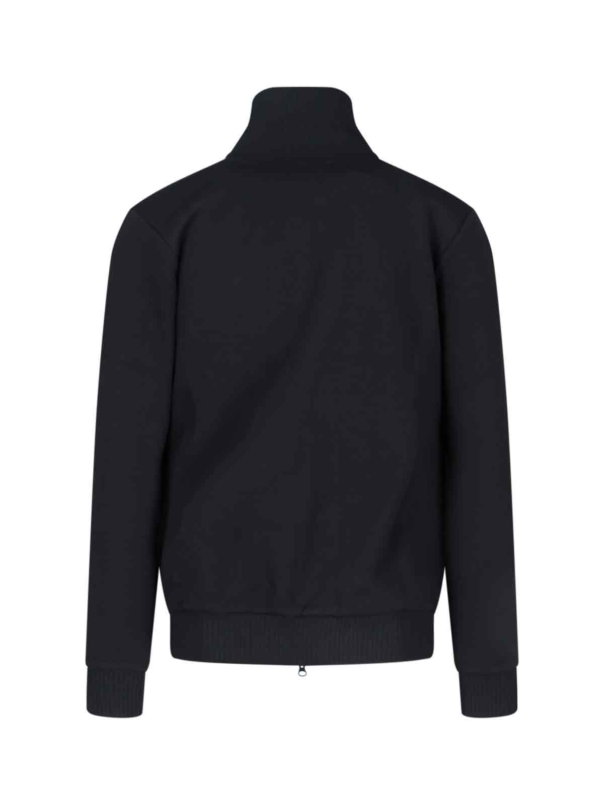 Adidas Originals Track Premium Zip Sweatshirt In Black