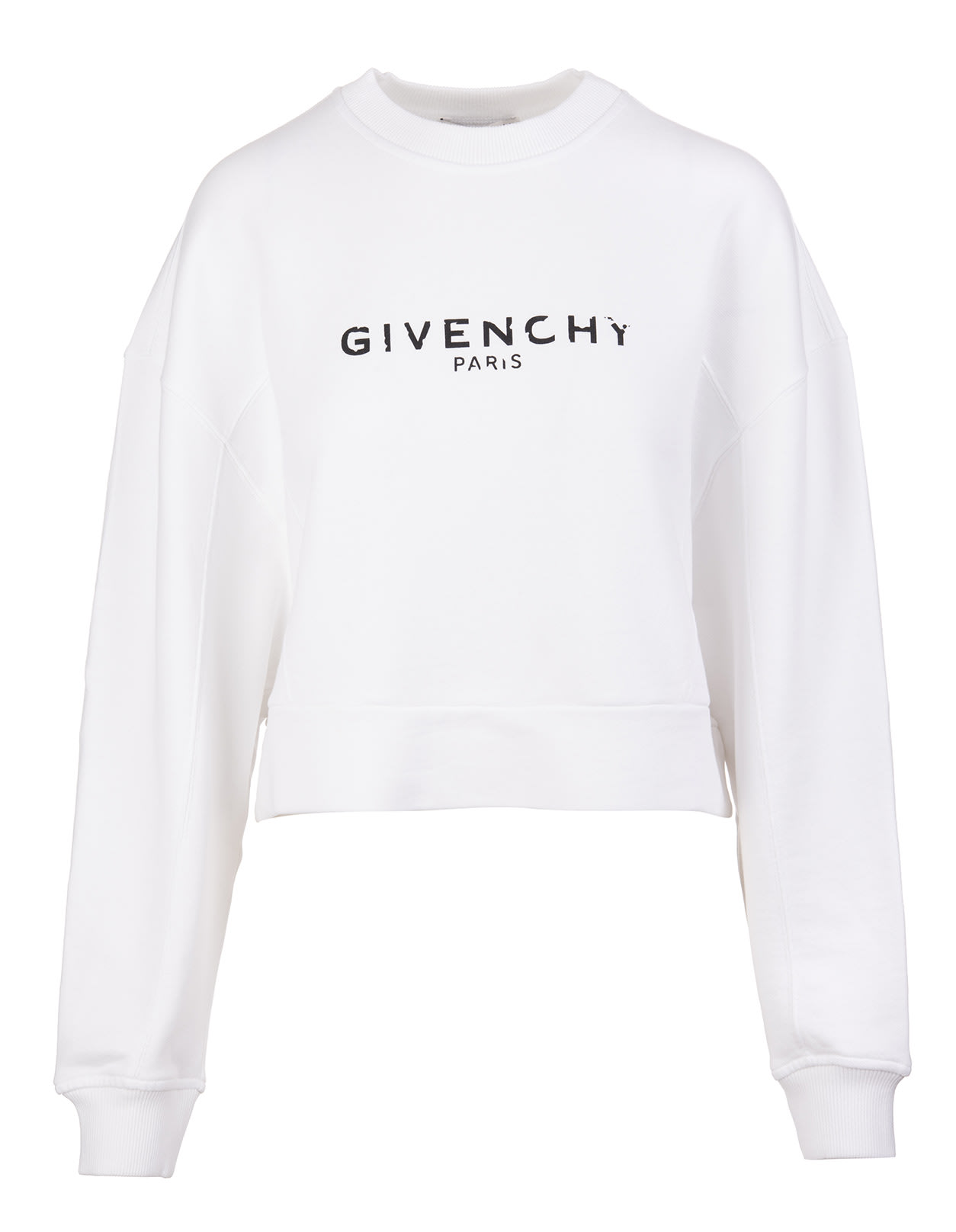 Givenchy Logo-print Cropped Sweatshirt