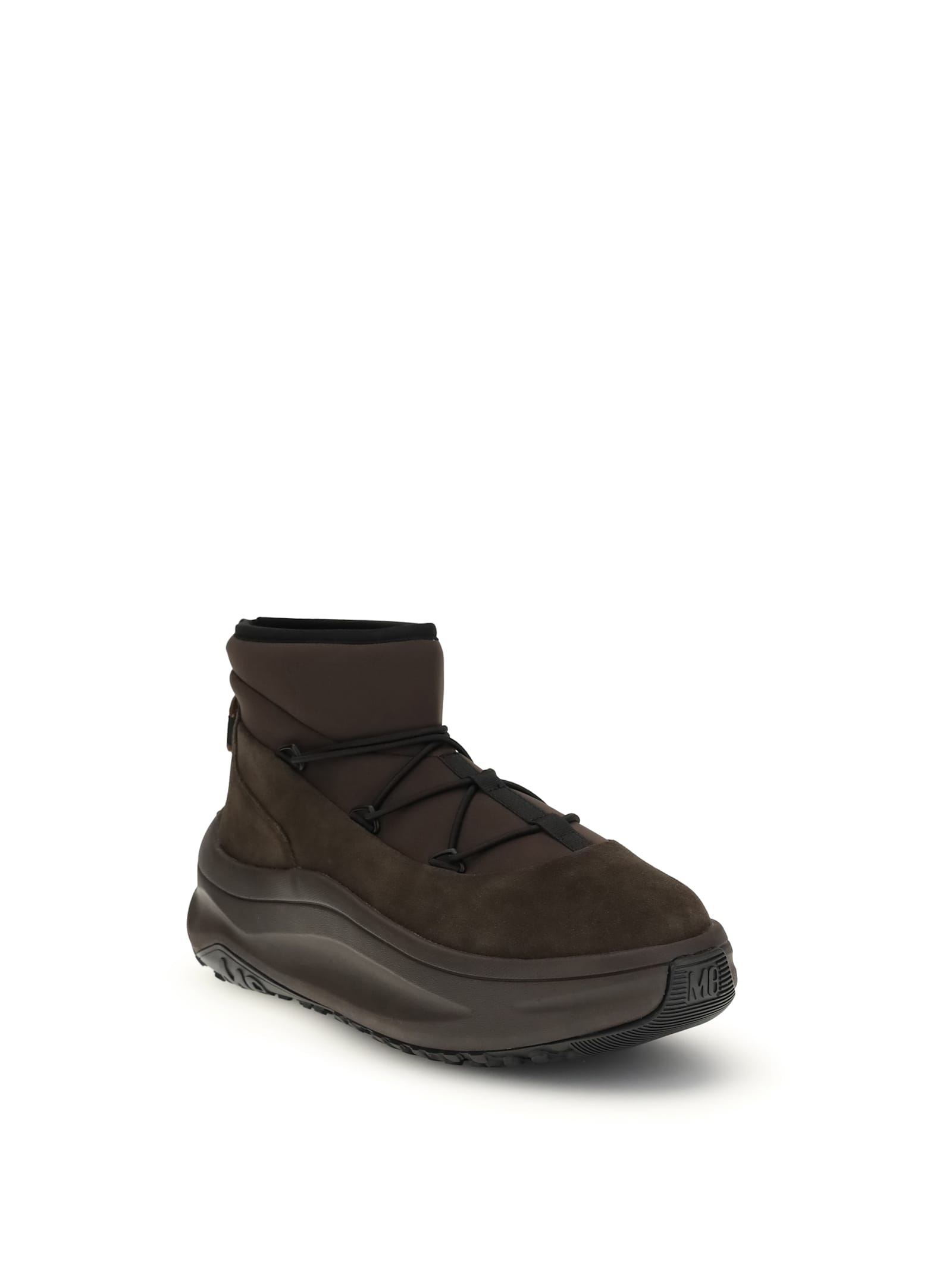 Moon Boot Brown Moon247 Slip-on Sneakers In Black
