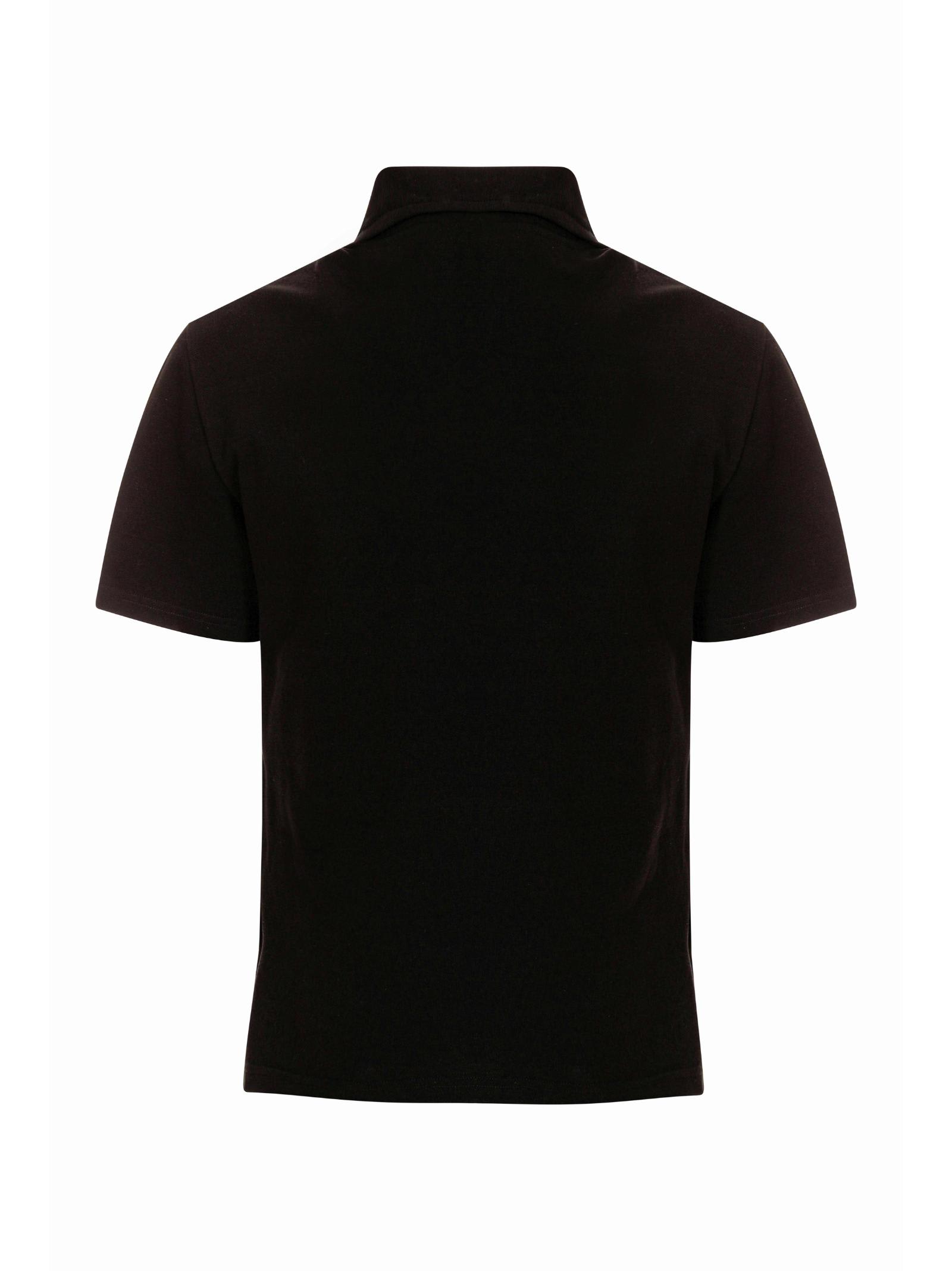 Just Cavalli Logo-embroidered Polo Shirt In Black