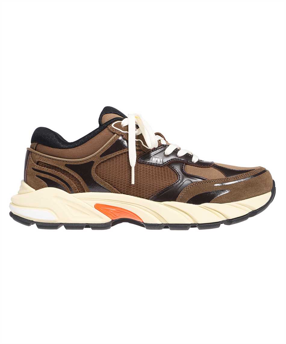 Shop Heron Preston Block Stepper Suede Low-top Sneakers In Brown