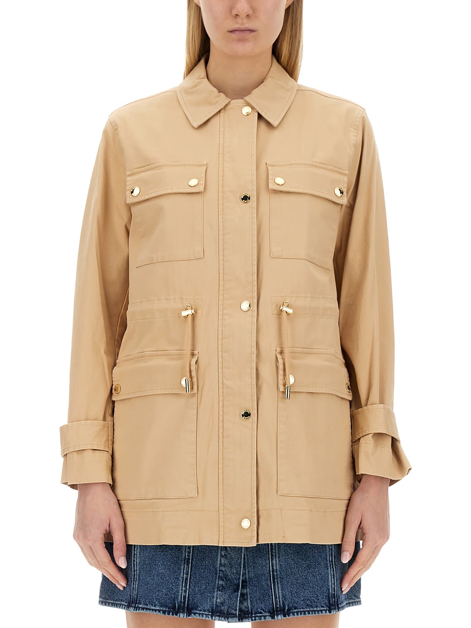 MICHAEL MICHAEL KORS JACKET WITH CARGO POCKETS