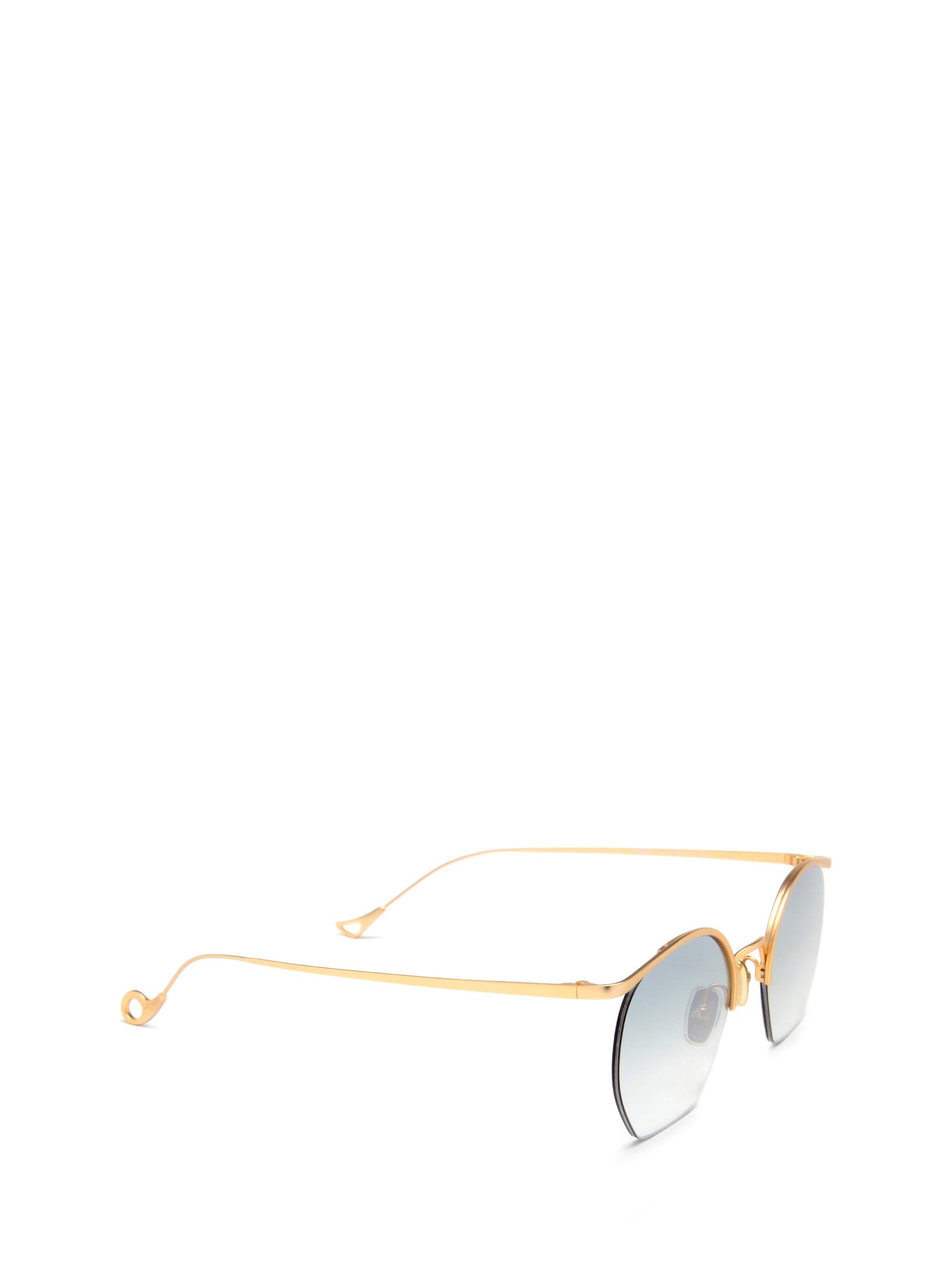 Shop Eyepetizer Tiberio Matt Gold Sunglasses