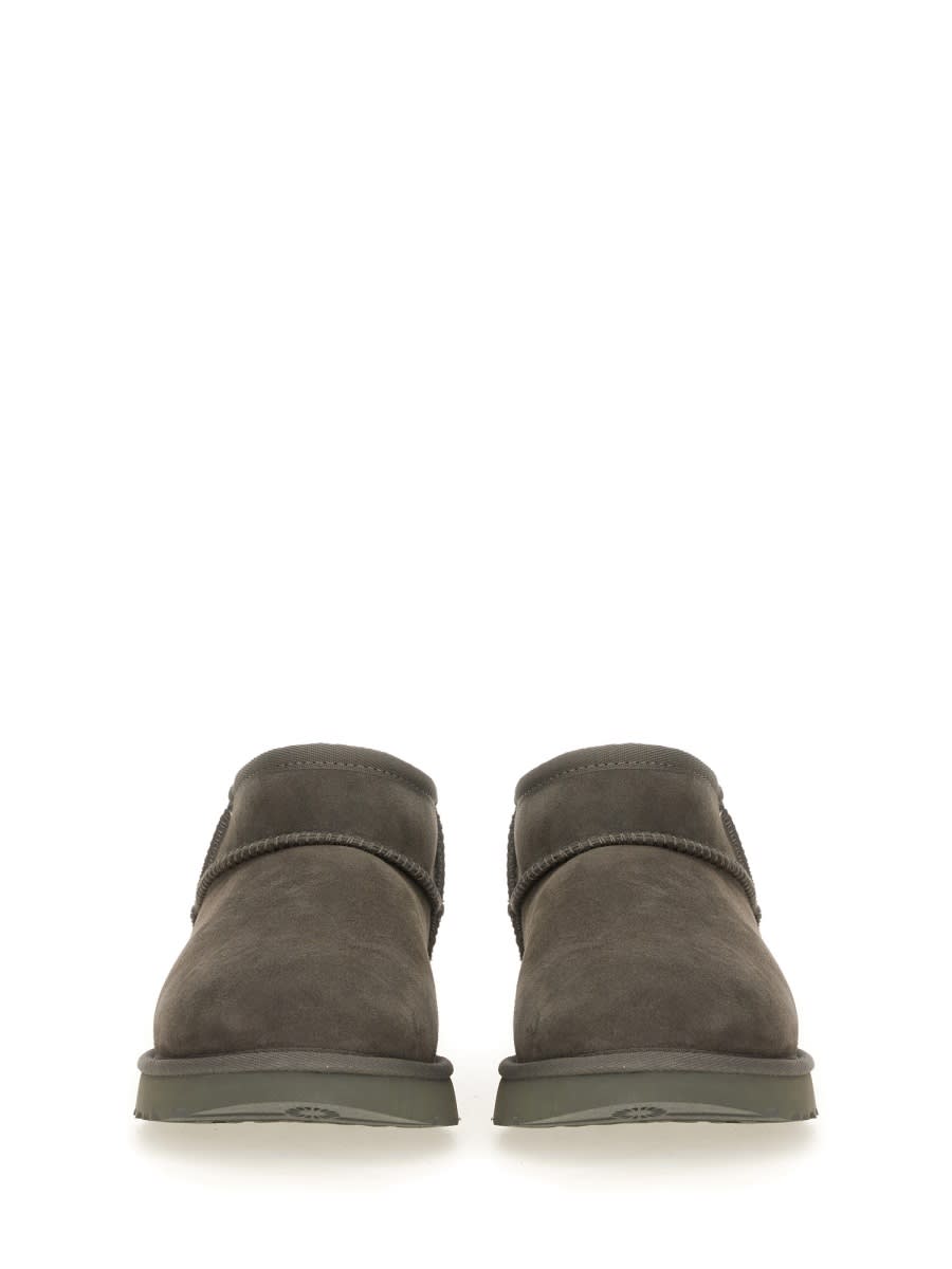 Ugg Classic Ultra Mini In Grey In Green