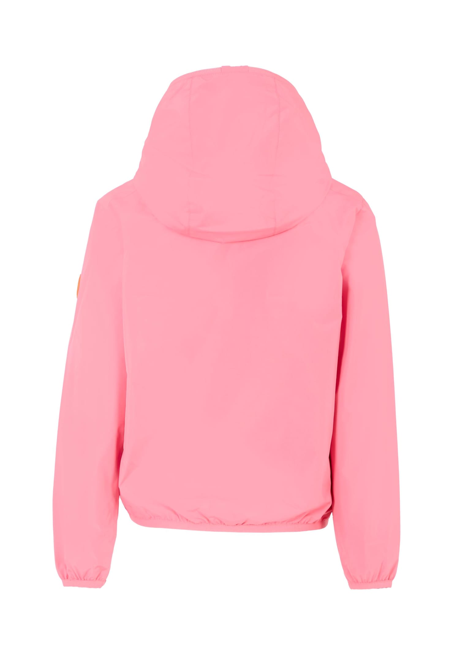 Save The Duck Pink Jules Windbreaker For Girl With Logo In Pink