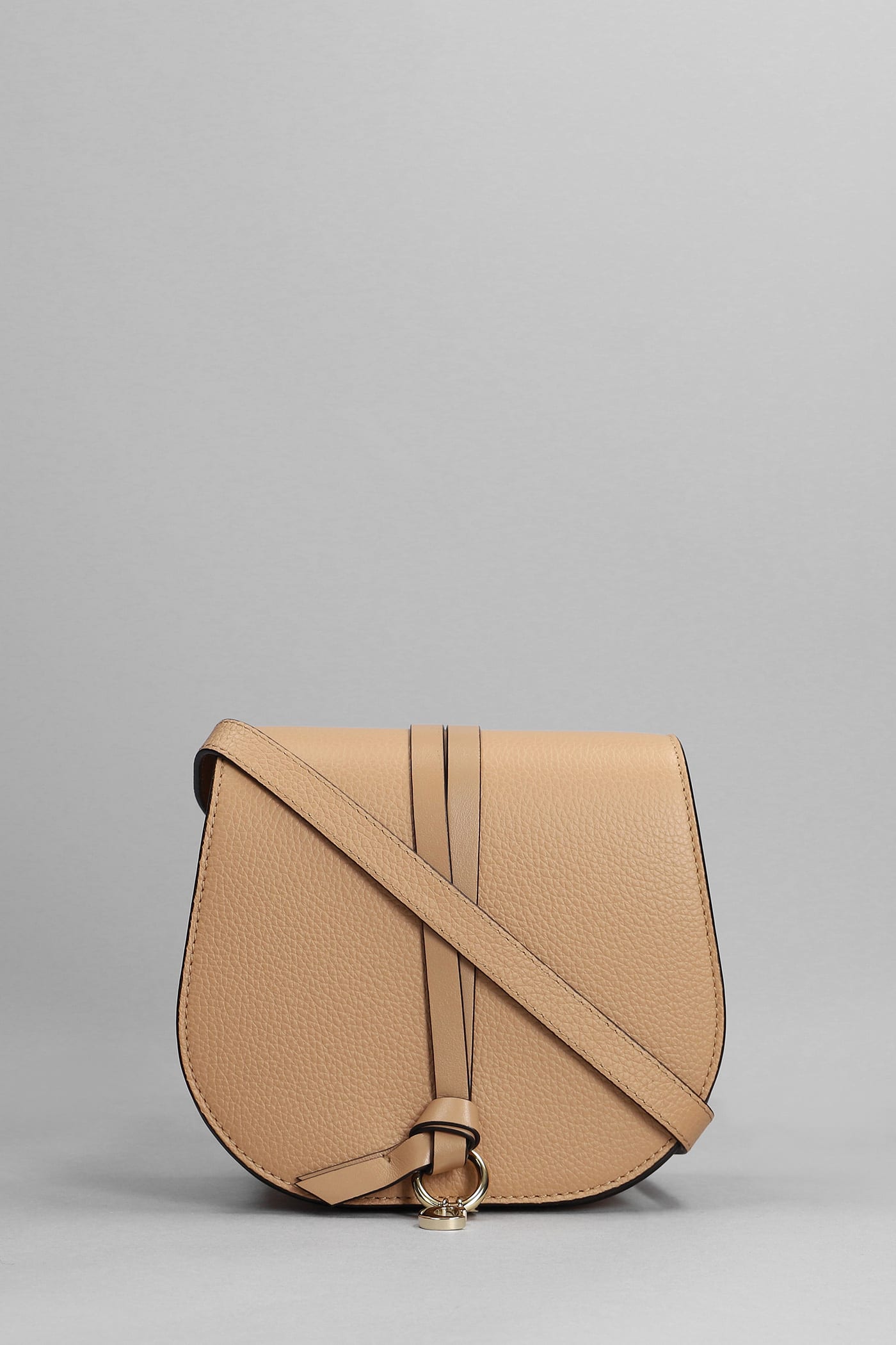 Chloé Alphabet Shoulder Bag In Leather Color Leather