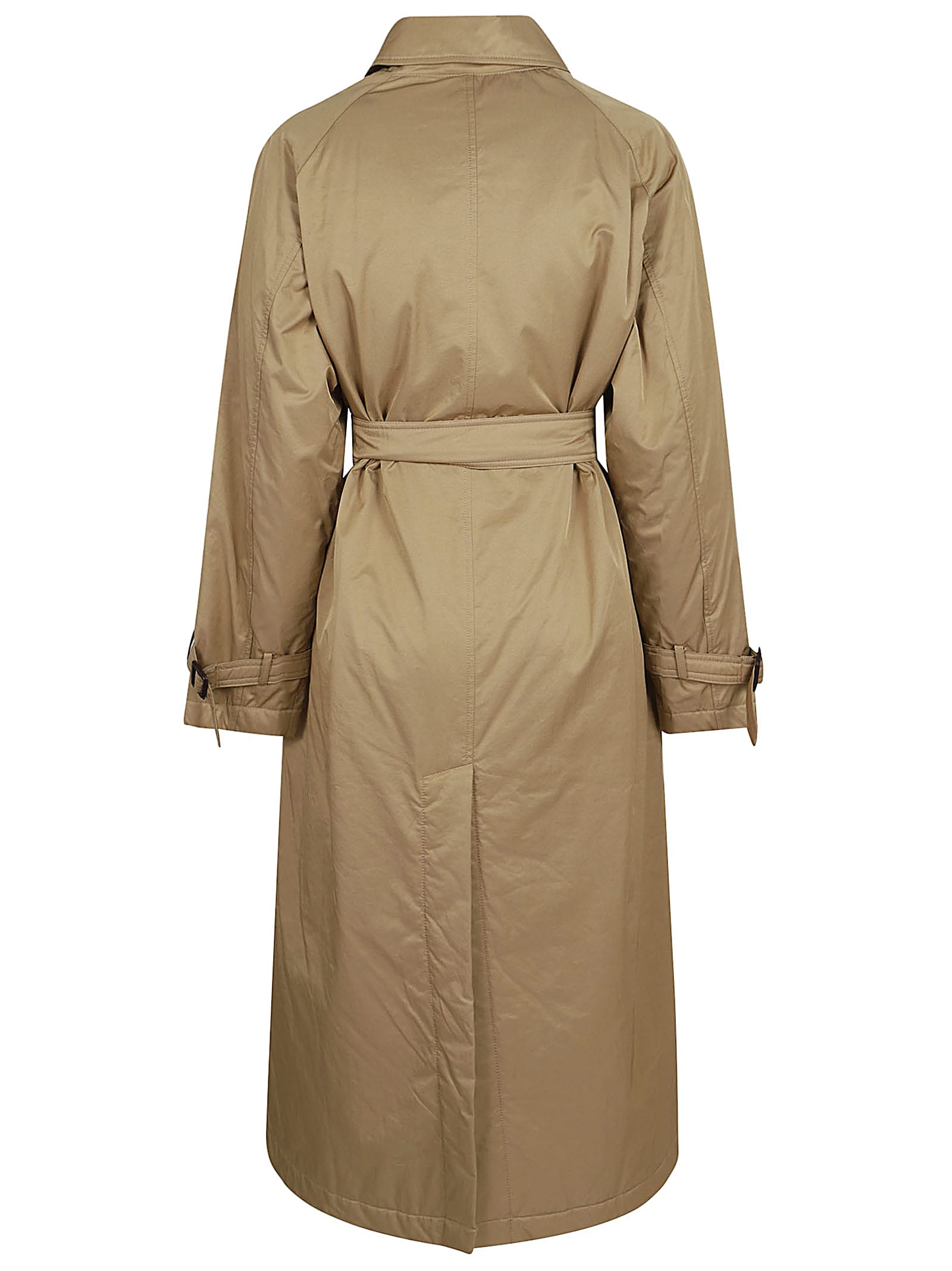 Weekend Max Mara Trench Canasta Reversibile In Beige