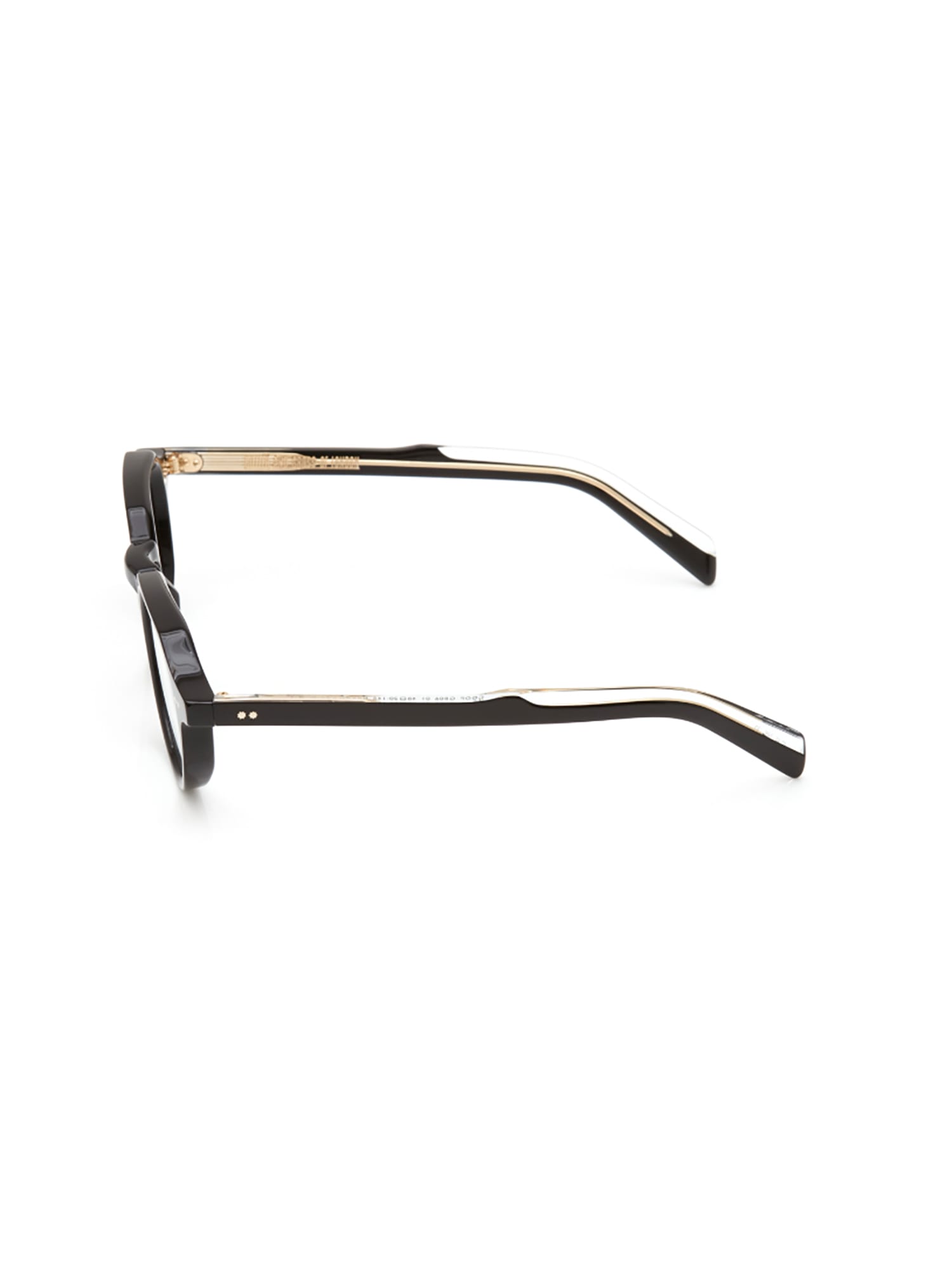 Shop Cutler And Gross Gr06 Eyewear In Black