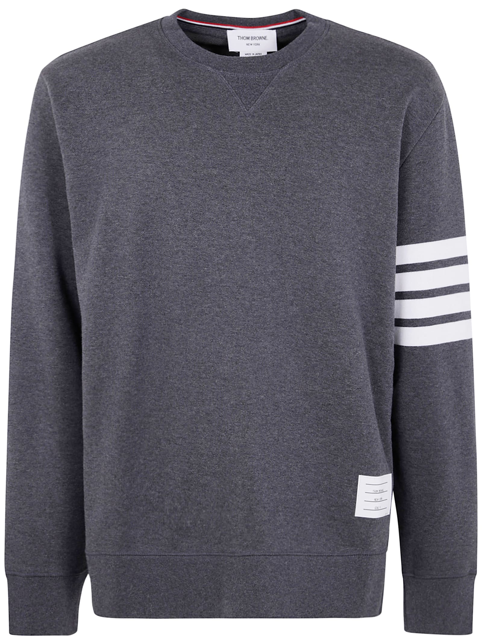 Classic Sweatshirt With Engineered 4 Bar In Classic Loop Back W/ Engineered 4 Bar