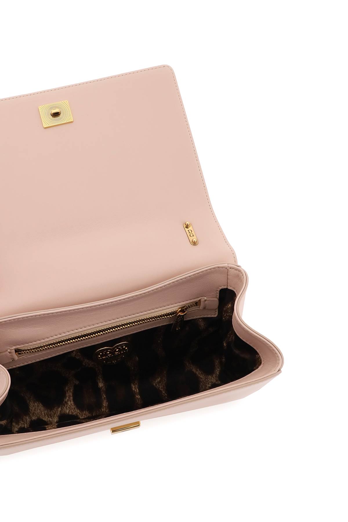 Dolce & Gabbana Devotion Shoulder Bag In Cipria 1 (pink)