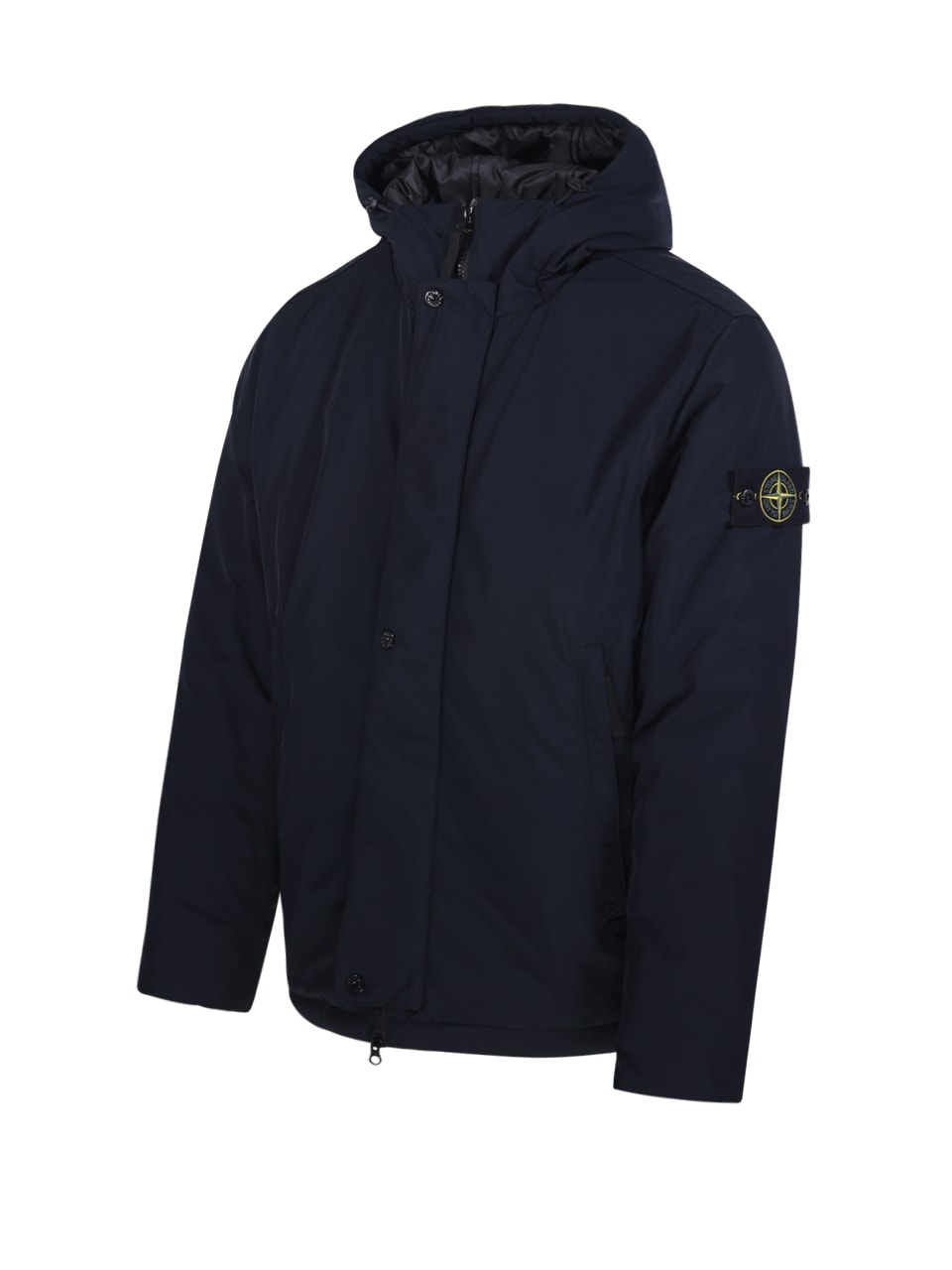 Shop Stone Island Giubbotto In Blu