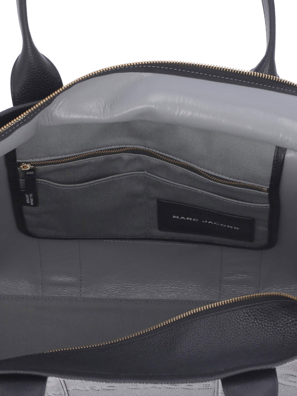 Shop Marc Jacobs Large Logo Tote Bag In Black