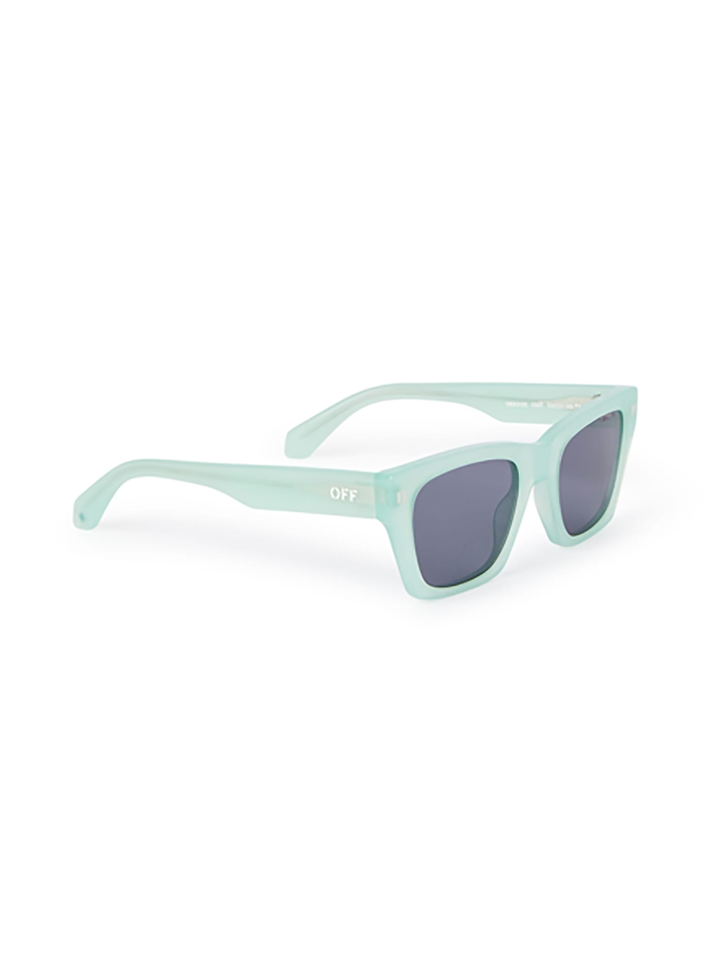 Off-white Oeri13x Valdez Sunglasses Sunglasses In Green