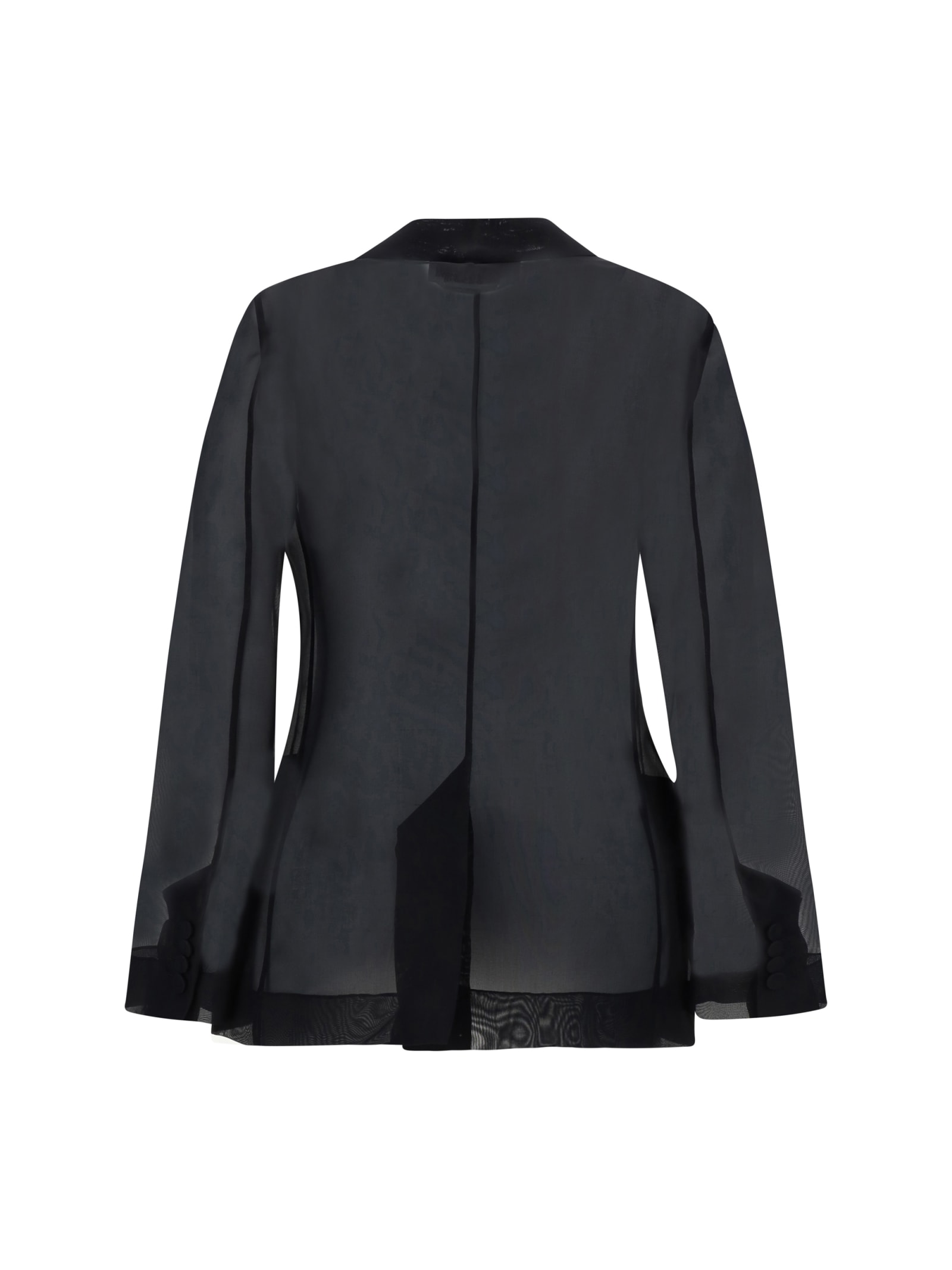 Shop Gabriela Hearst Leiva Blazer Jacket In Black