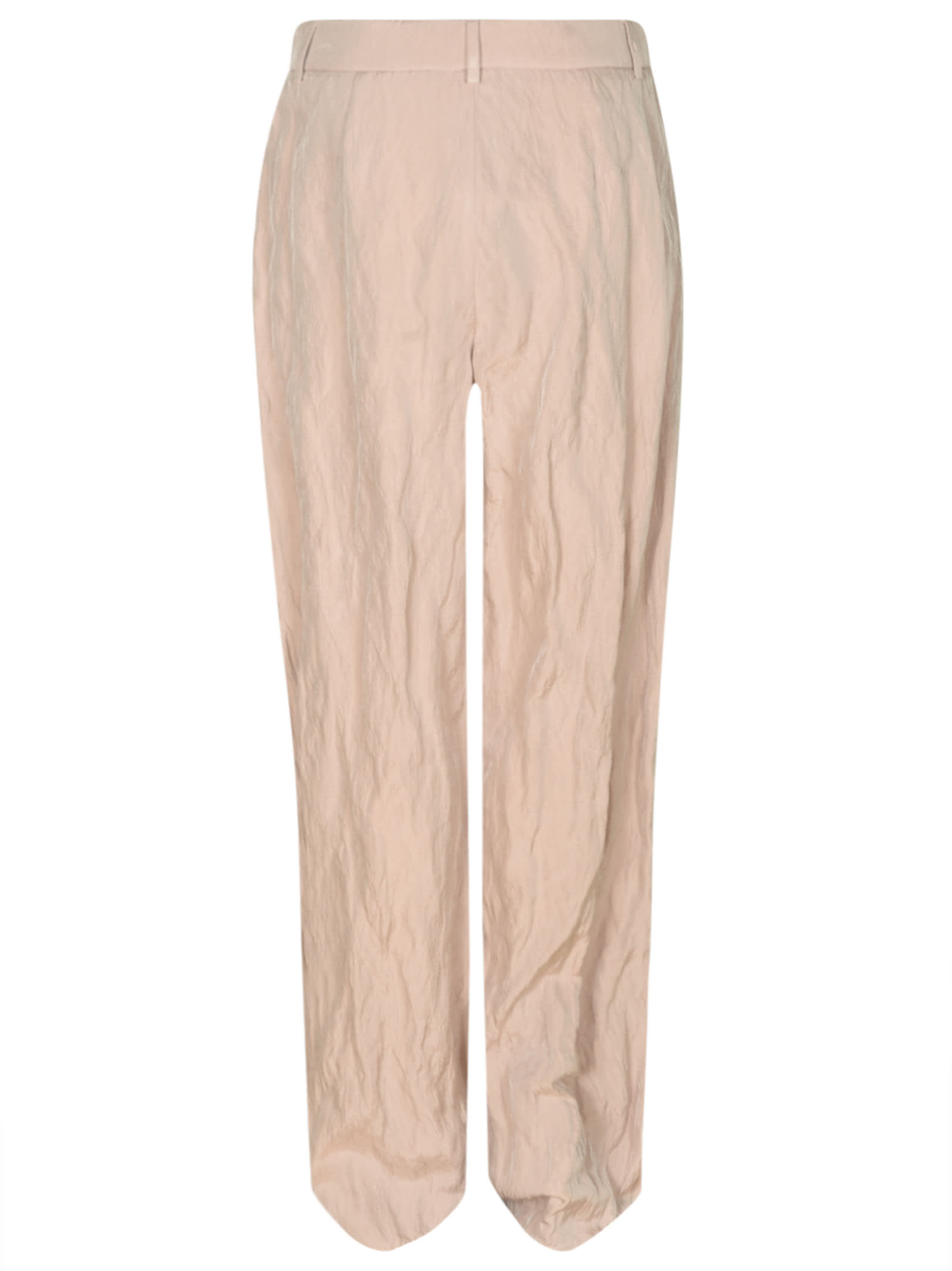 Shop Giorgio Armani Concealed Trousers In U41e