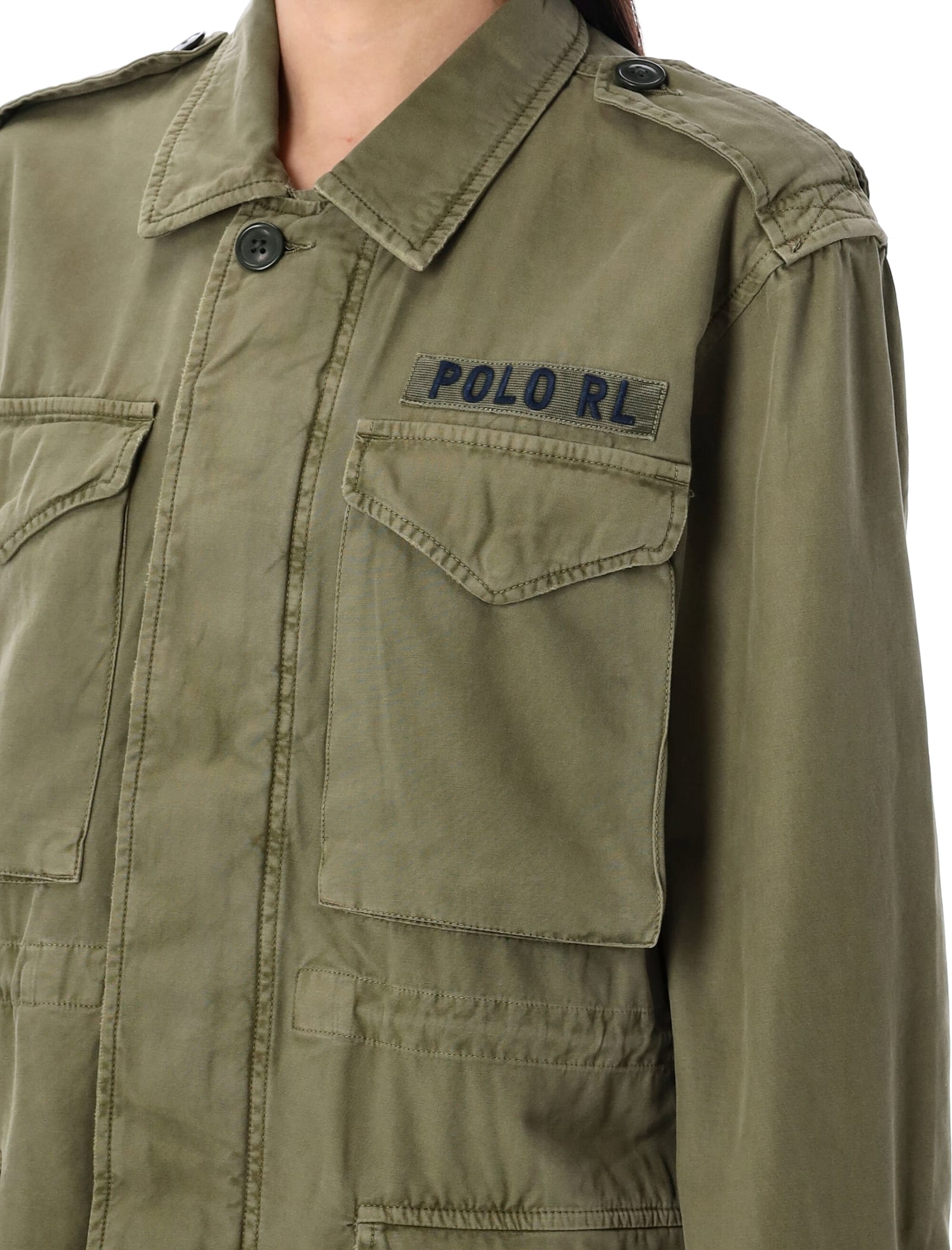 POLO RALPH LAUREN COTTON TWILL FIELD JACKET 