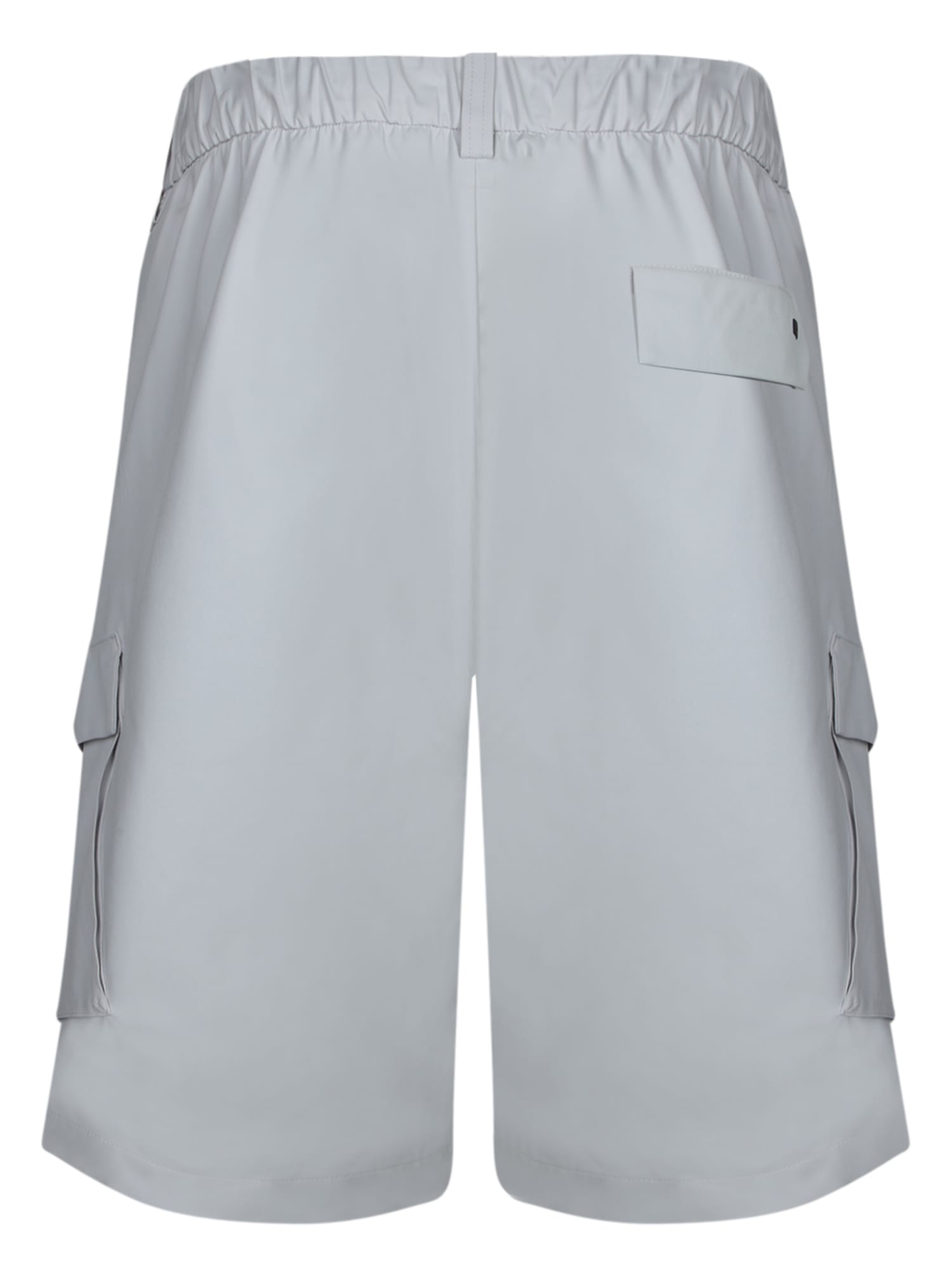 Herno Ice Cargo Bermuda Shorts In Blue