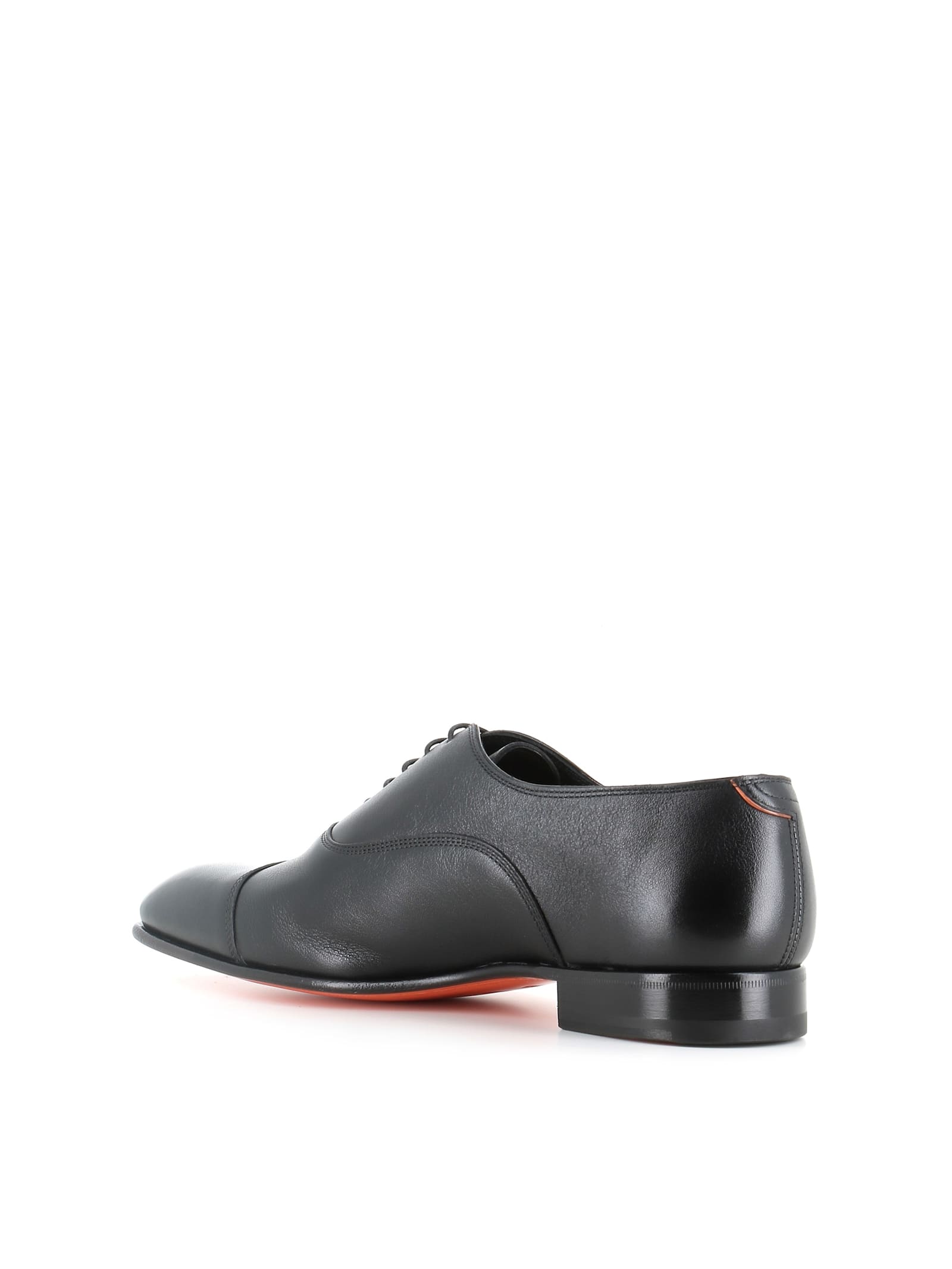 Santoni Oxford Archie In Black