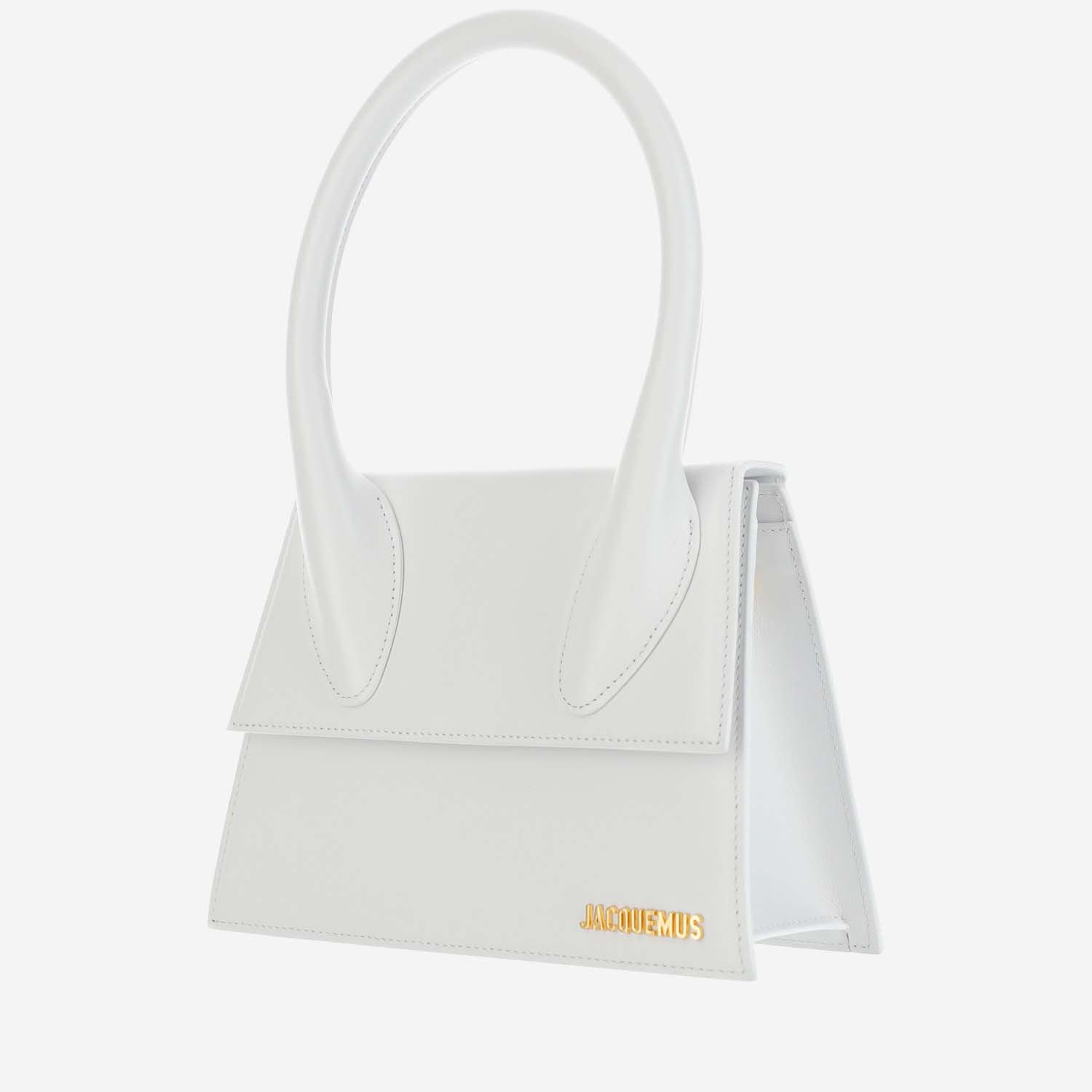 Shop Jacquemus Le Grand Chiquito Bag In White