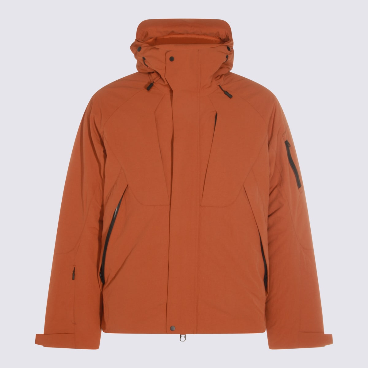 Jg1 Brick Casual Jacket In Orange