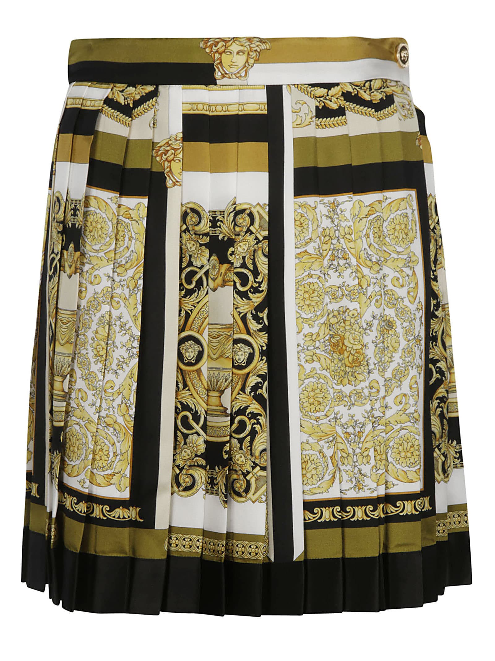 Versace All-over Printed Short Skirt