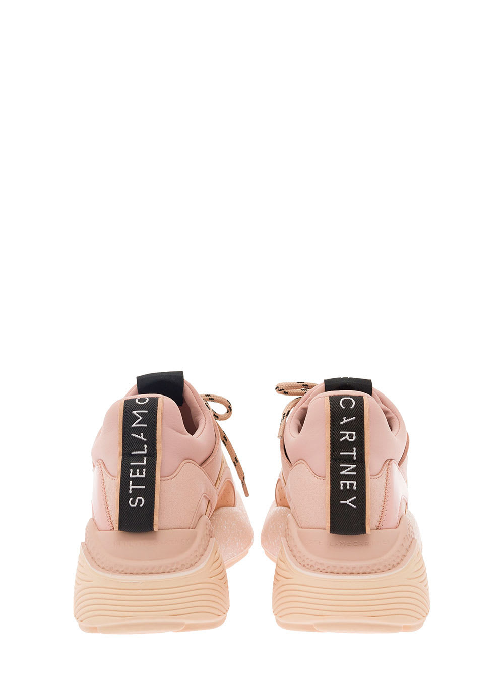 Shop Stella Mccartney Panelled Design Eclipse Alter Sneakers In Pink Leather Woman