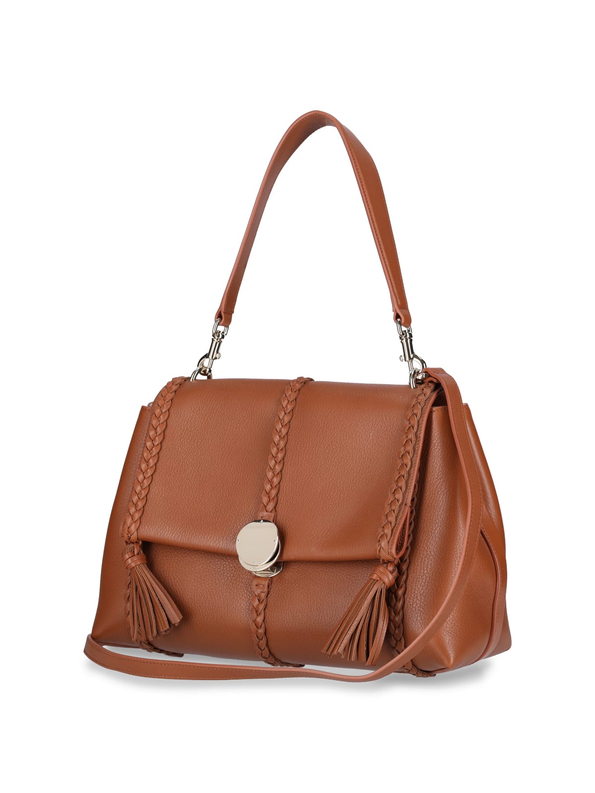 Chloé Penelope Shoulder Bag In Brown