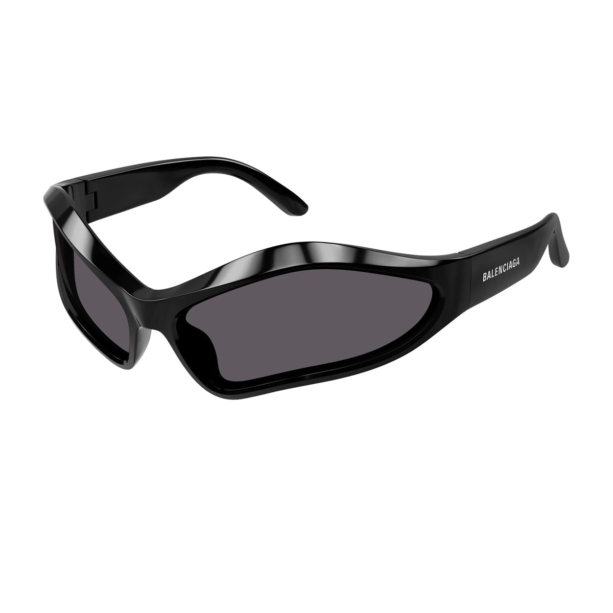 Shop Balenciaga Bb0314s Fennec-linea Extreme 001 Sunglasses In Nero