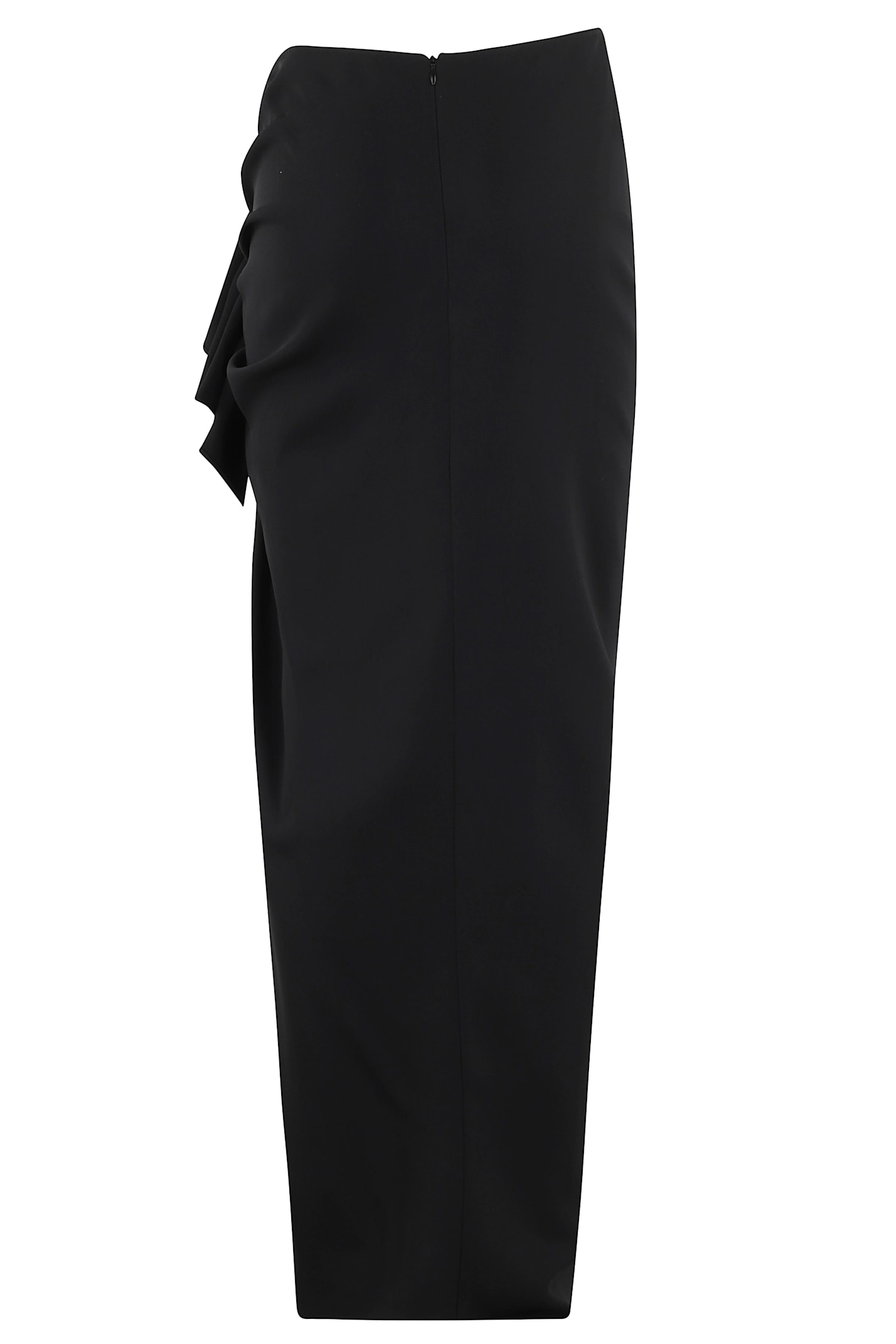 Christopher Esber Ruched Cadence Split In Black