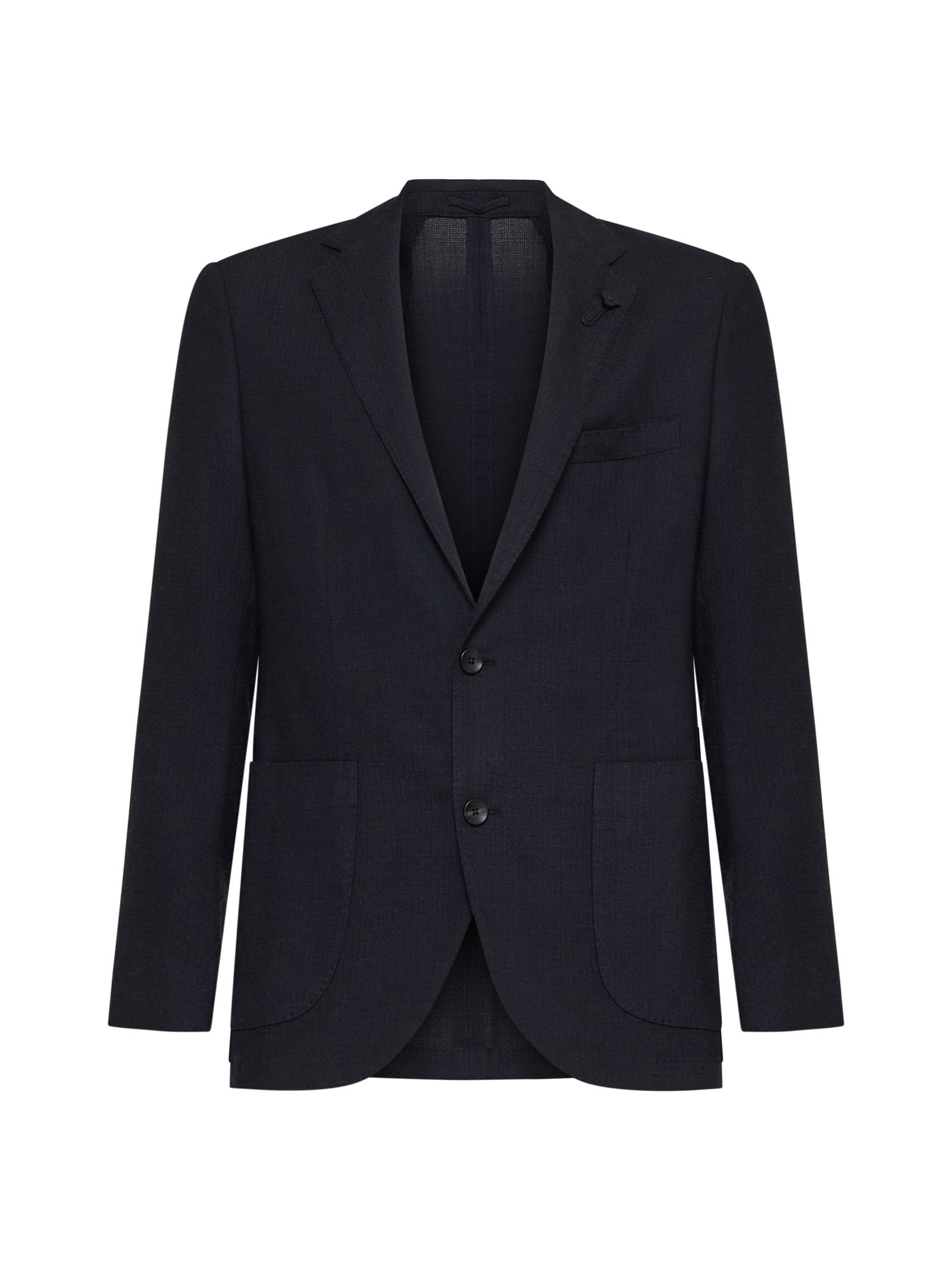 Shop Lardini Blazer In Blue