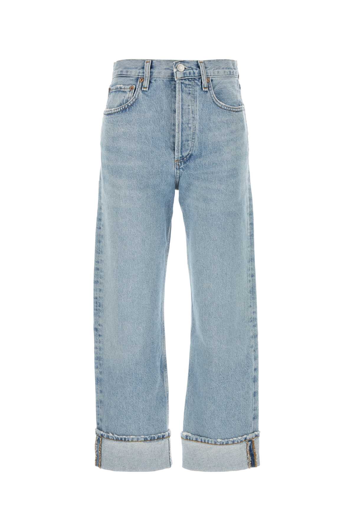 Agolde Denim Fran Jeans In Blue